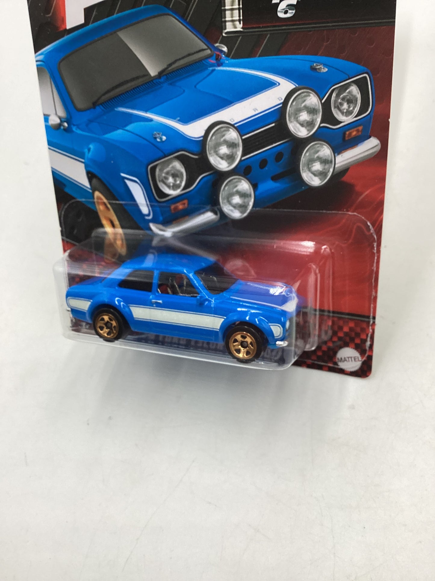 Hot Wheels 2023 Fast and Furious 6 #6 70 Ford Escort RS1600 73F