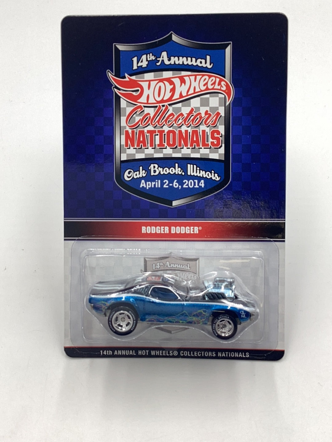 Hot Wheels 14th annual collectors nationals Rodger Dodger 1025/2000 with protector