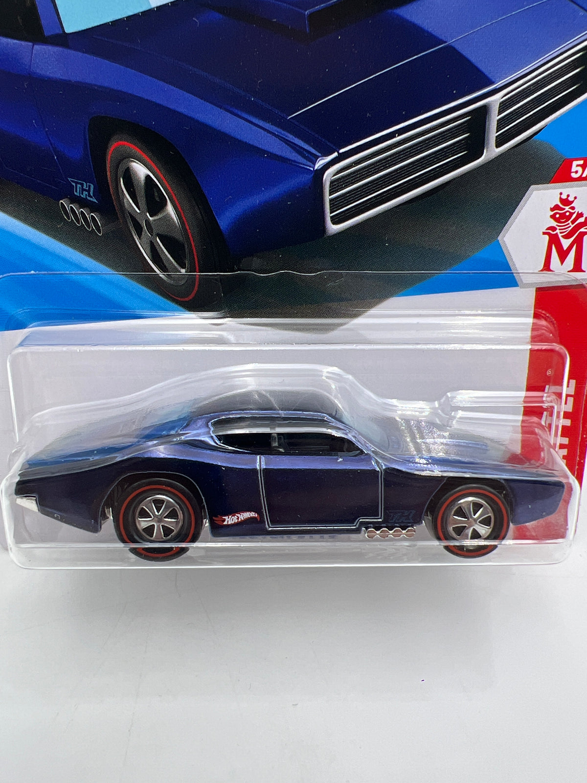 2026 Hot Wheels Super Treasure Hunt #156 Custom Otto Blue W/Protector