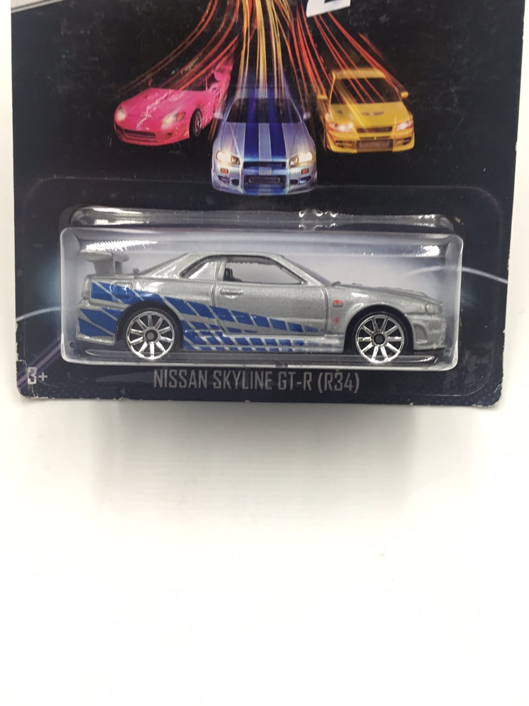 2013 Hot wheels fast and furious Nissan skyline GT-R (R34) #3 2 fast 2 Furious