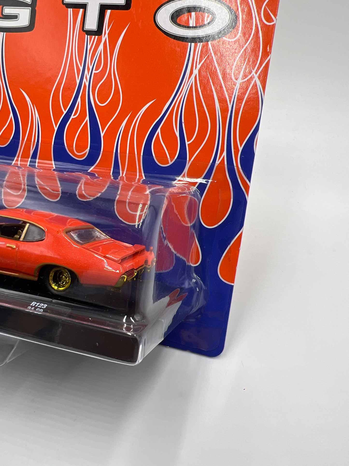 M2 Machines Auto-Drivers CHASE 1969 Pontiac GTO Orange R123