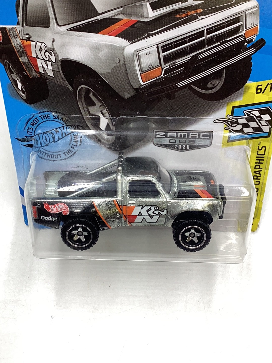 2020 Hot wheels Zamac #128 87 Dodge D100 146D