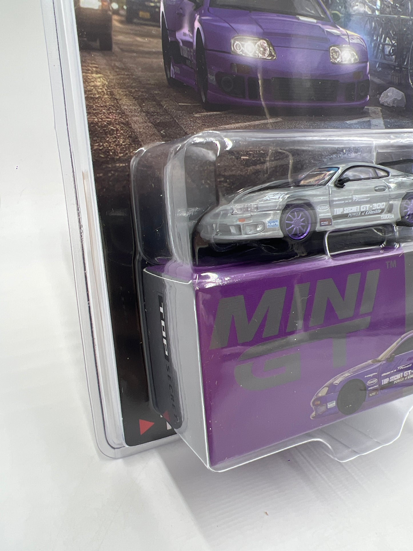 Mini GT #1067 CHASE Toyota Supra A80 Top Secret GT-300