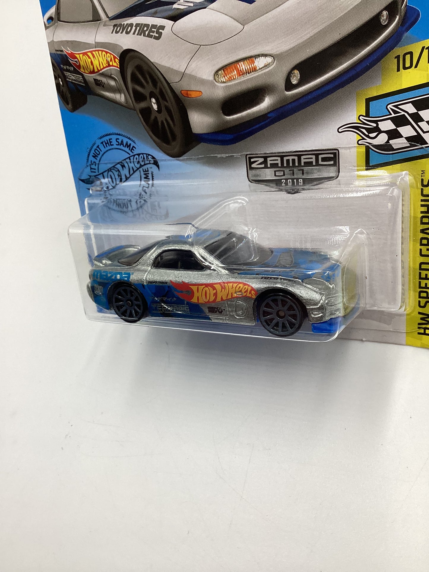 2019 Hot Wheels Zamac 011 #27 95 Mazda RX-7 Mad Mike 148 C