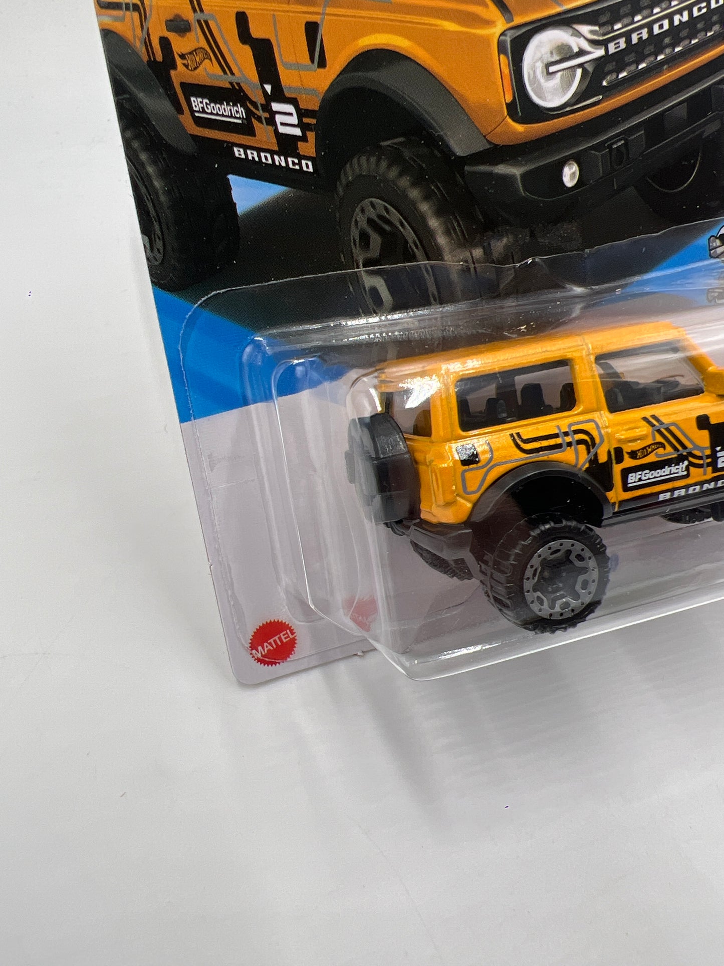 2025 Hot Wheels F Case HW Hot Trucks #20 21 Ford Bronco Yellow 23C
