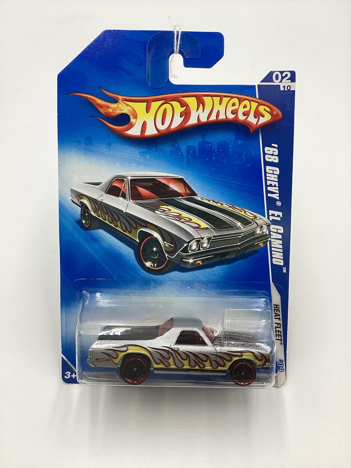 2009 Hot Wheels #118 68 El Camino Silver 12F