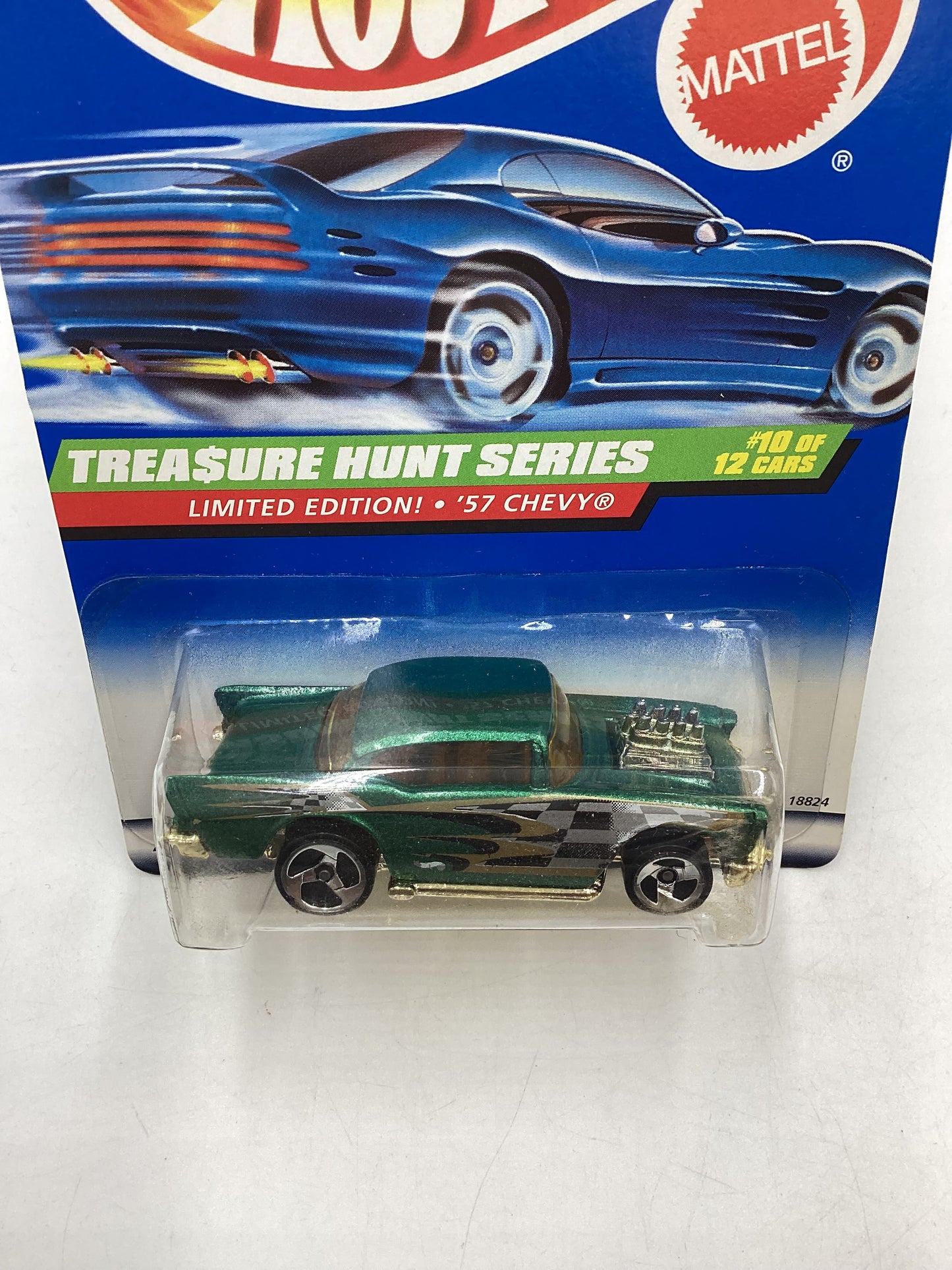 1998 Hot Wheels Treasure Hunt 10/12 57 Chevy #758 277F