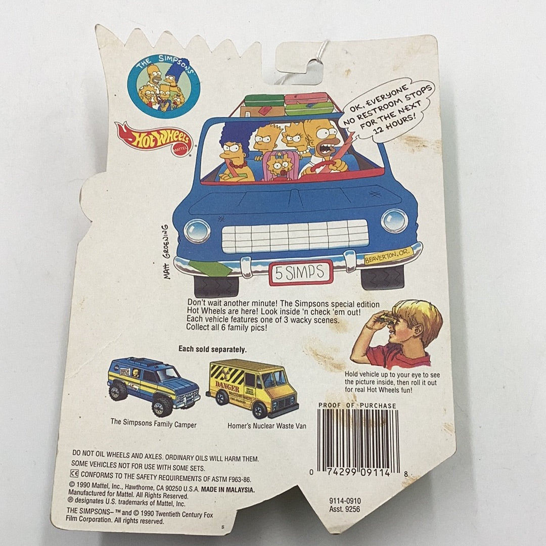 Hot wheels The Simpsons Family Camper