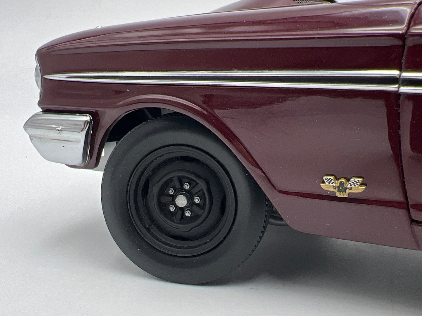 Precision 100 Collection 1:18 Scale Loose 1964 Ford Fairlane Thunderbolt 427 Dark Red
