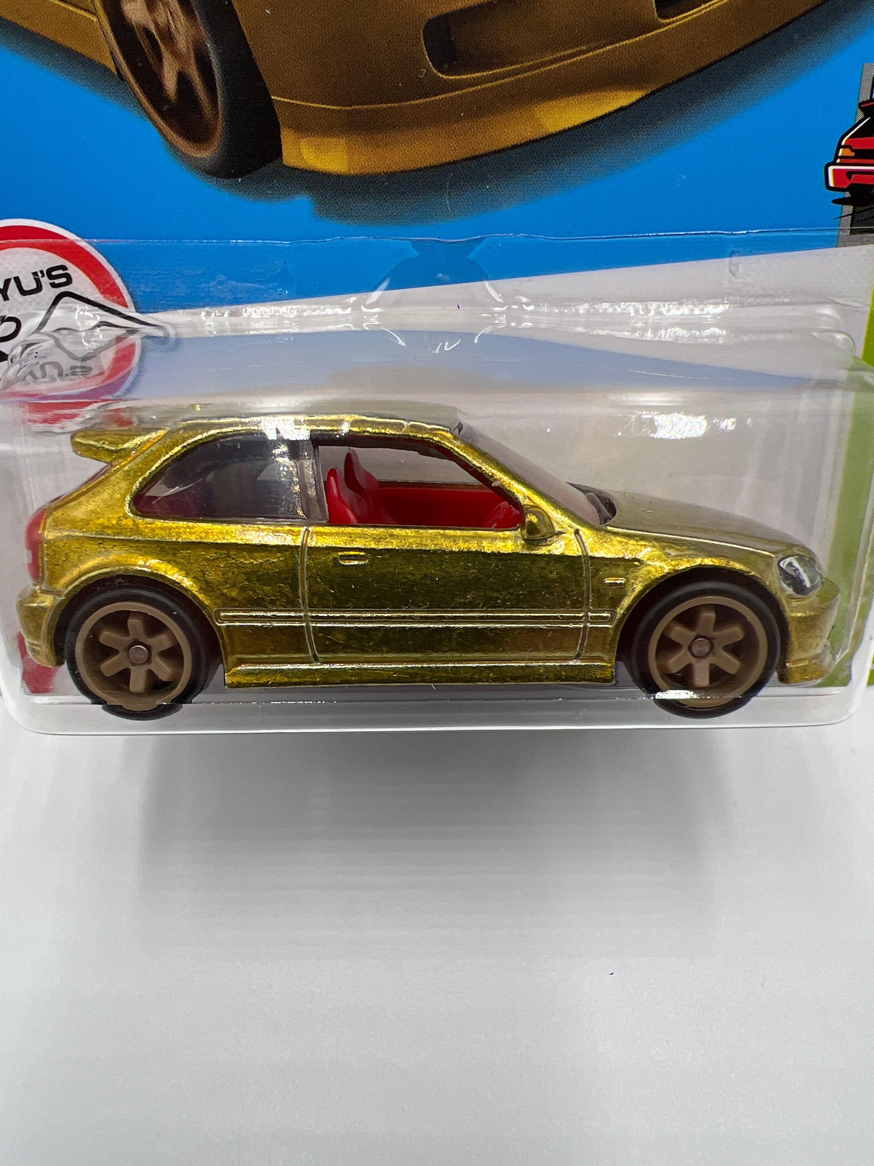 2022 Hot Wheels Super Treasure Hunt #125 99 Honda Civic Type R EK9