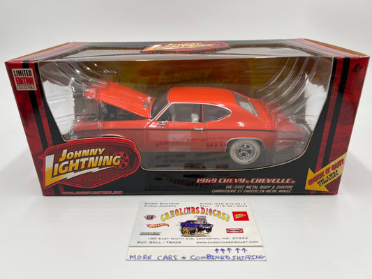 Johnny Lightning 1:24 Scale White Lightning Chase 1969 Chevy Chevelle Orange VHTF