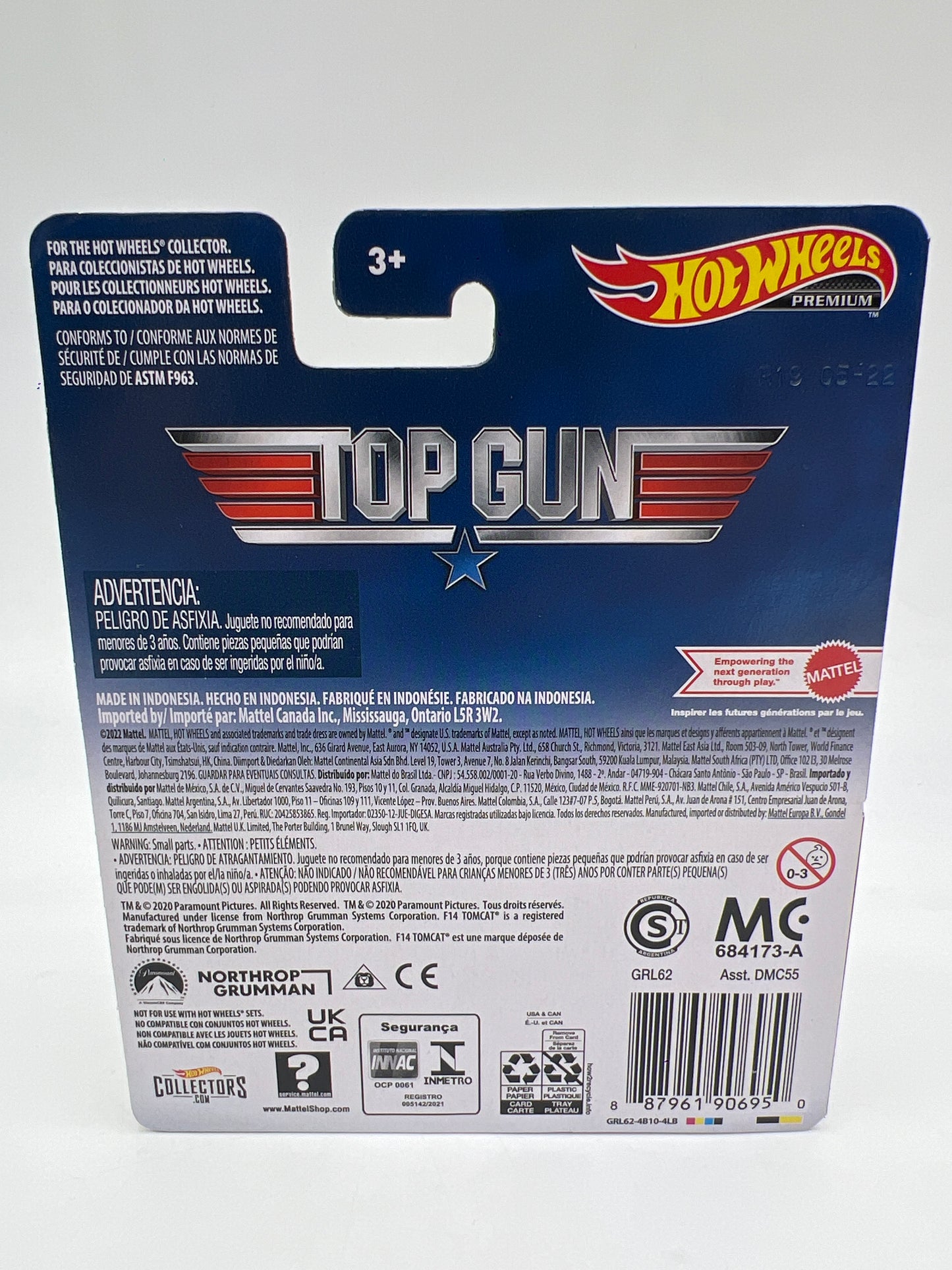 2023 Hot Wheels Premium Pop Culture Top Gun Grumman F-14 Tomcat W/Protector