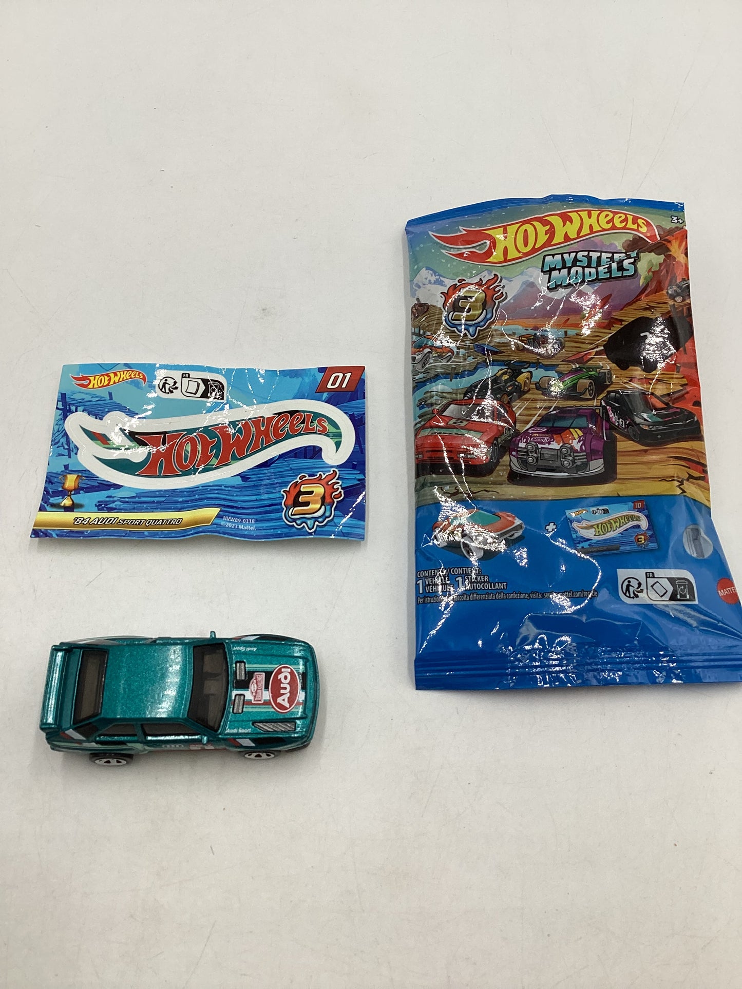 2024 hot wheels Series 3 Mystery Models #1 CHASE 84 Audi Sport Quattro Teal