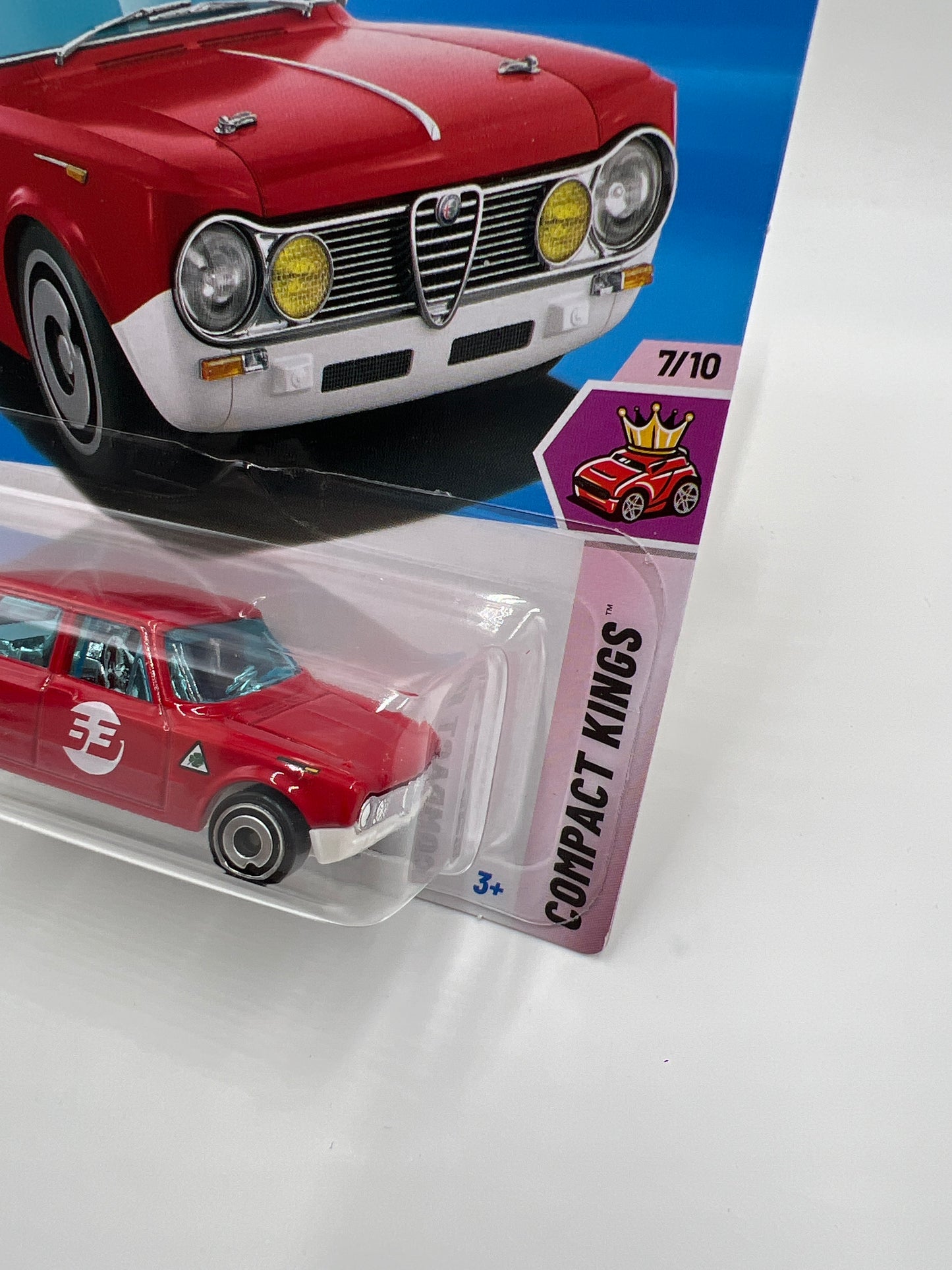 2025 Hot Wheels L Case Compact Kings #195 Alfa Romeo Giulia TI Super Red 67i