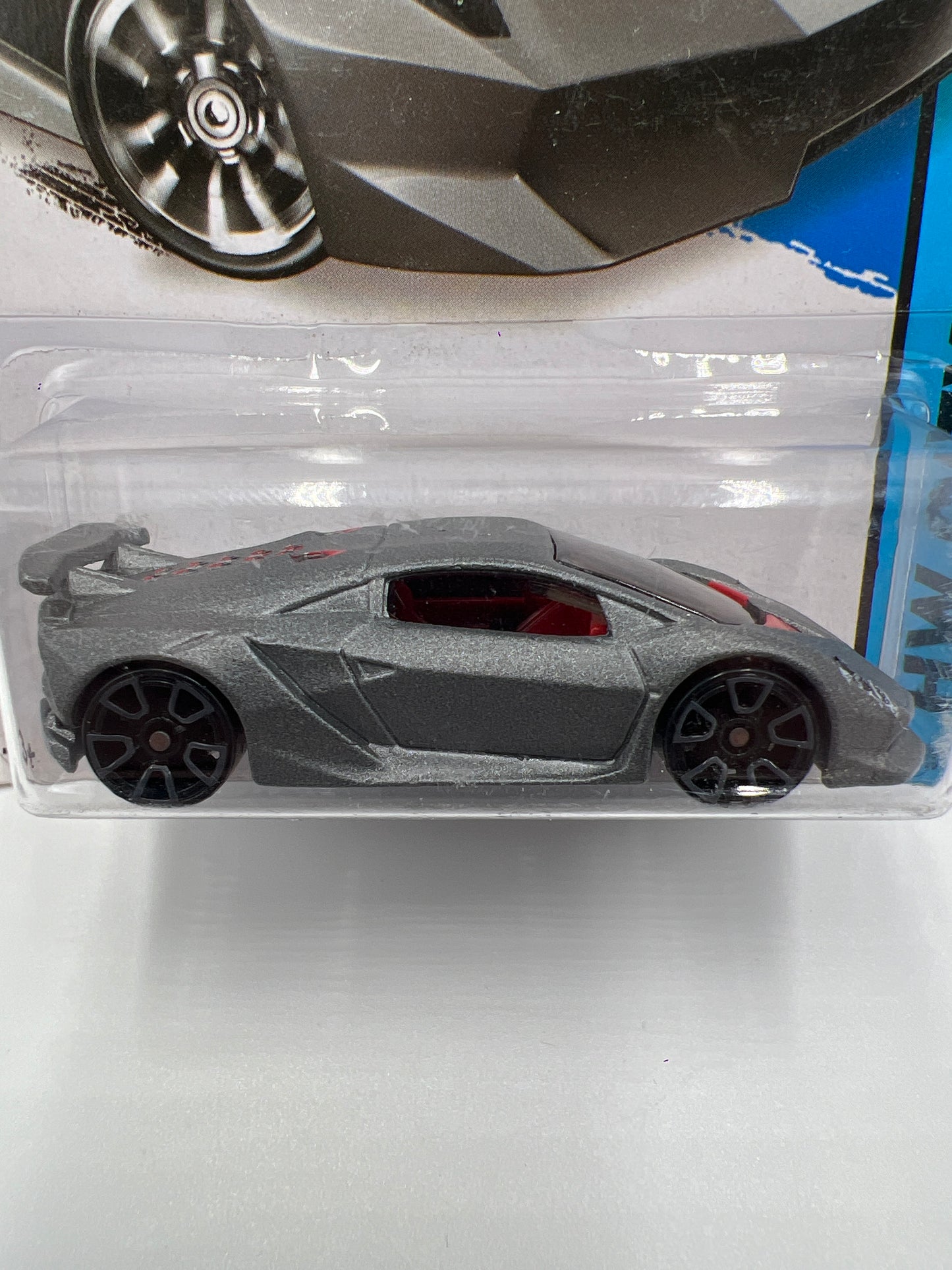 2014 Hot Wheels City #39 Need For Speed Lamborghini Sesto Elemento Gray 102C