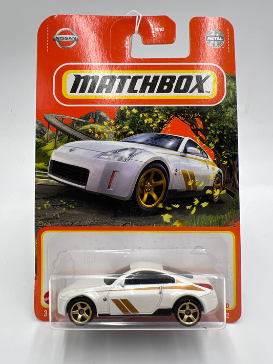 Matchbox #75 2003 Nissan 350Z White 214D