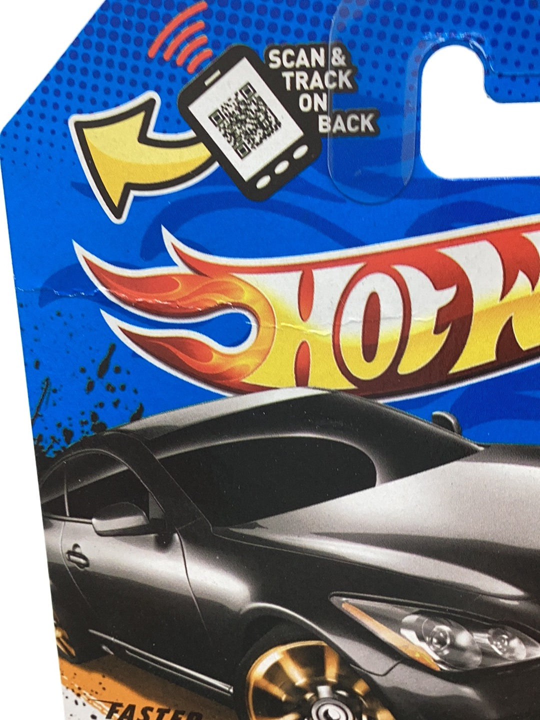 2012 Hot Wheels #94 Infiniti G37 Faster than ever FTE2s Black