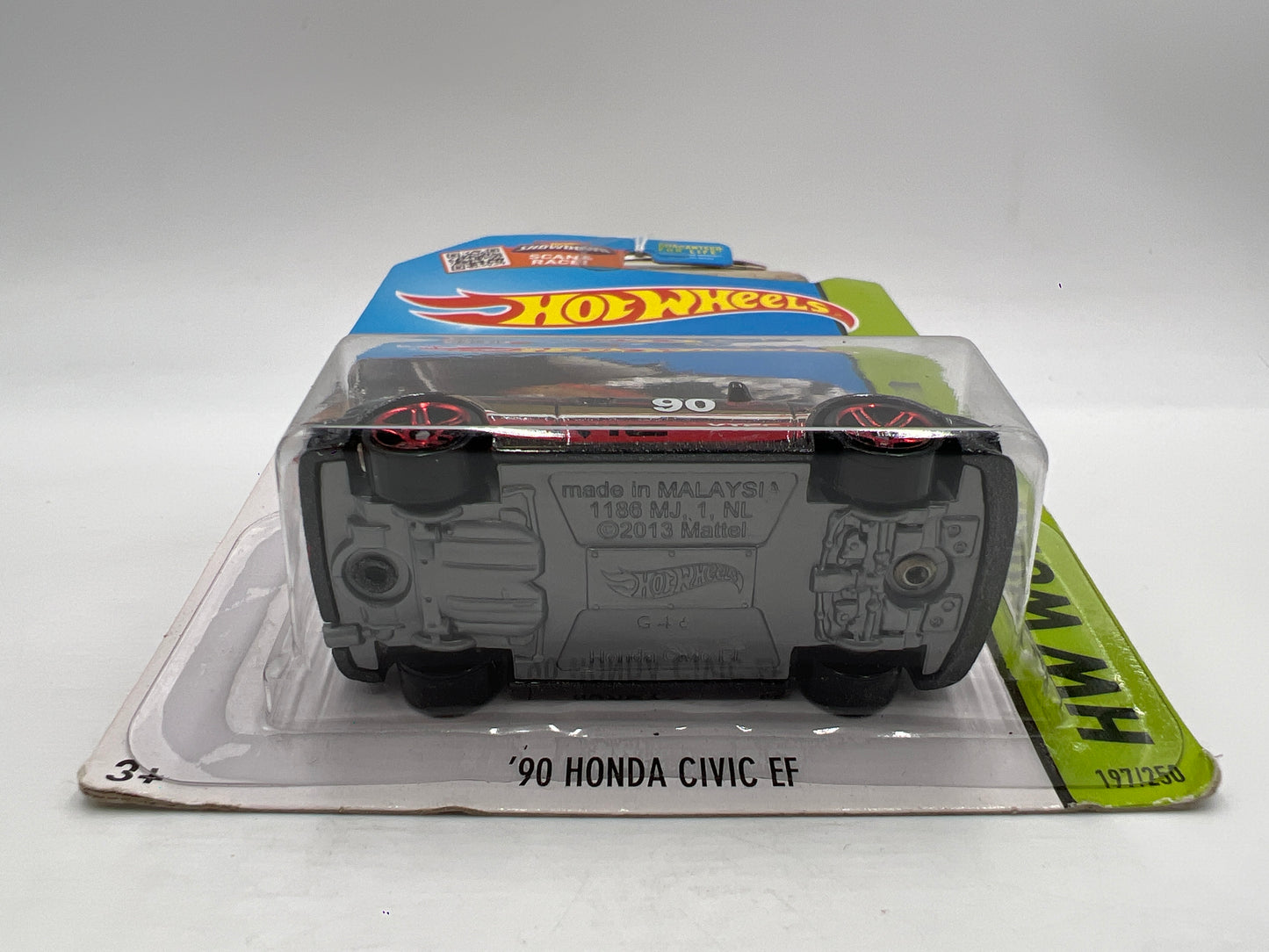 2015 Hot Wheels Workshop #197 90 Honda Civic EF Black