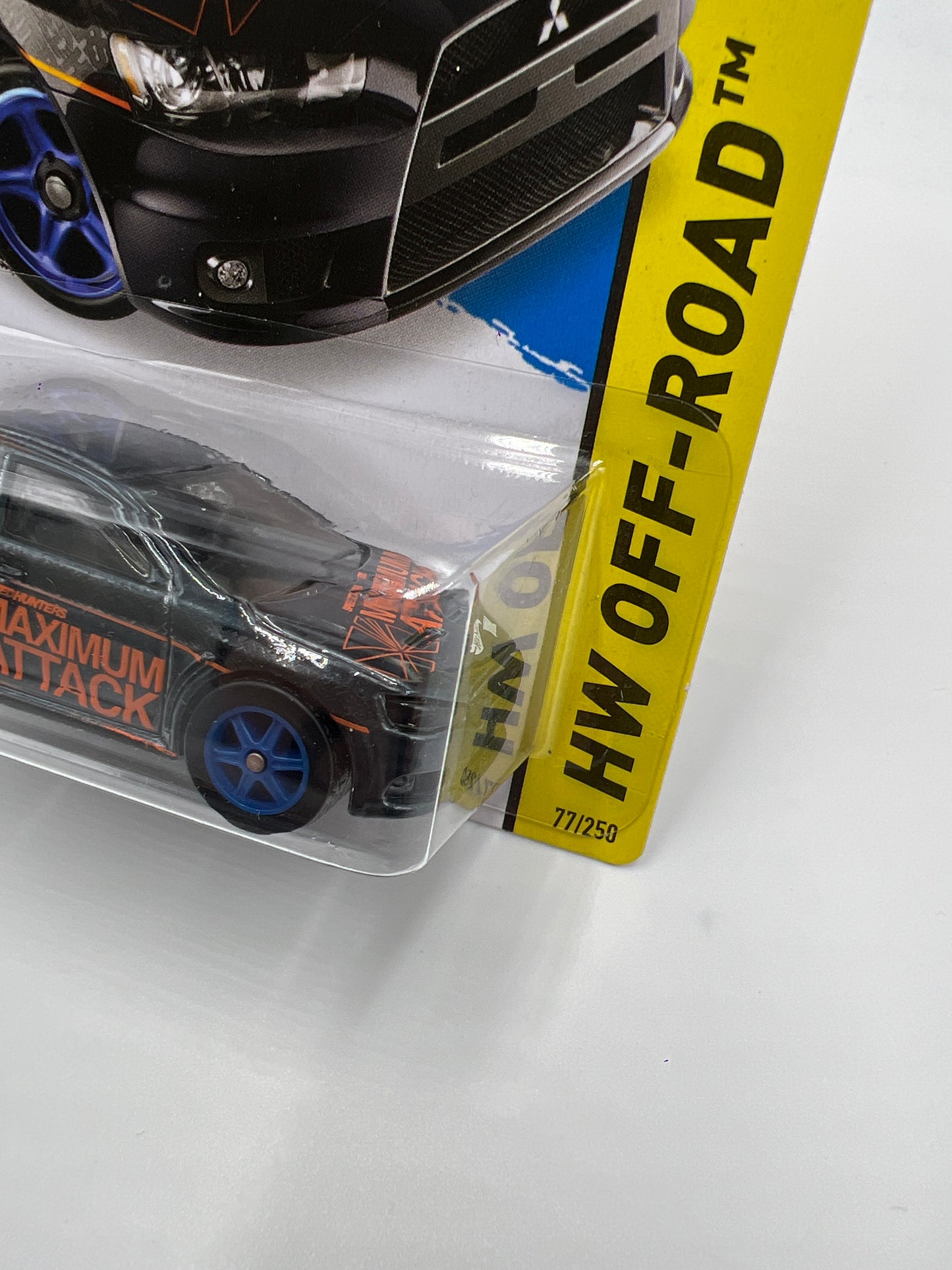2015 Hot Wheels Super Treasure Hunt #77 2008 Lancer Evolution W/Protector