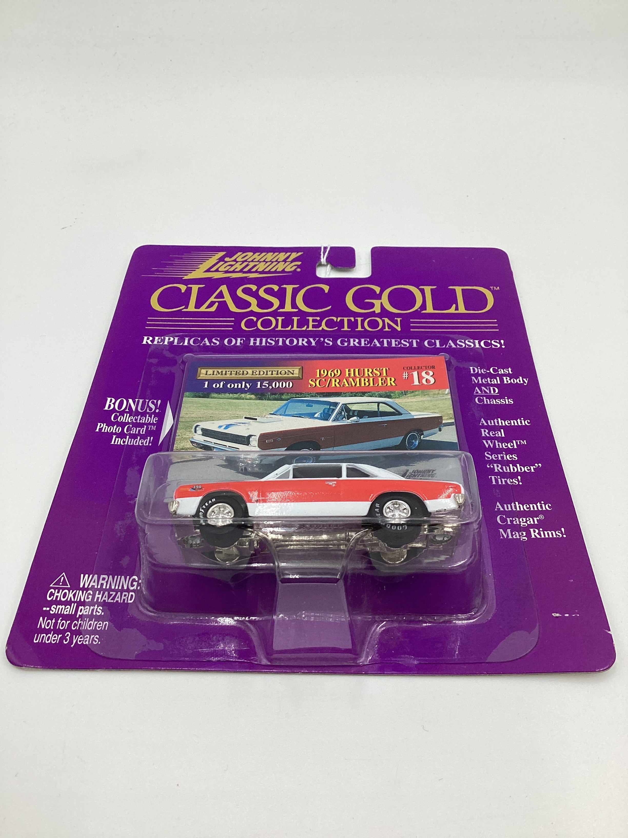 JOHNNY LIGHTNING CLASSIC GOLD Collection #12 1969 Hurst SC/Rambler