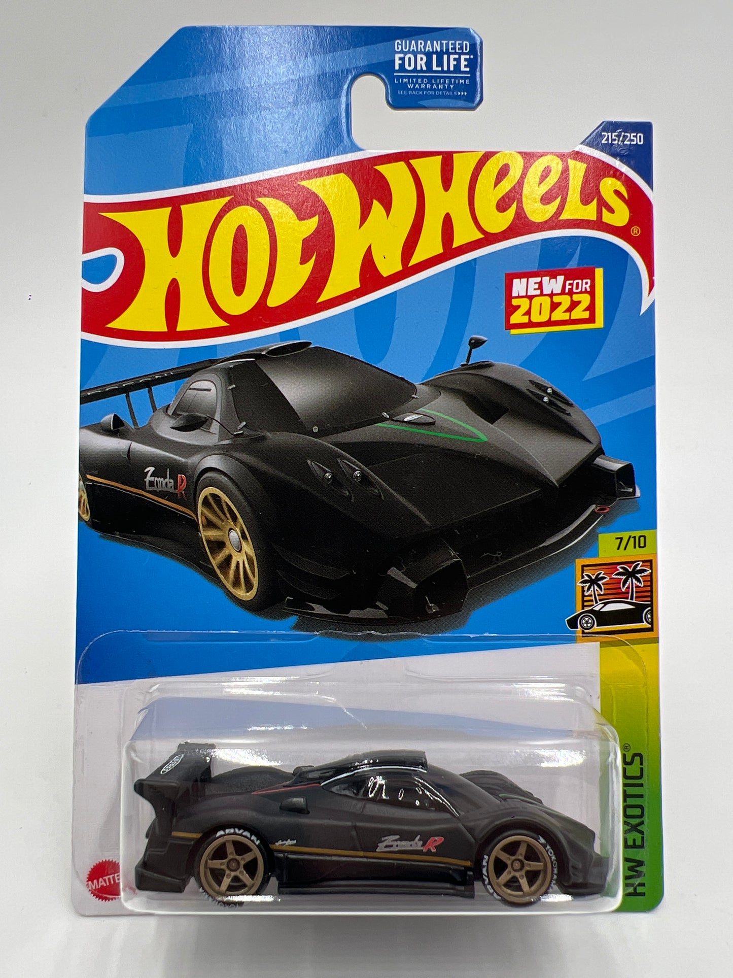 Hot Wheels Pagani Zonda R Wheel Swap Custom On Card W/Protector SR