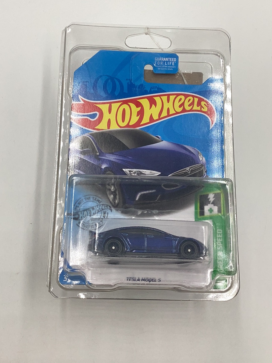 2019 hot wheels super treasure hunt #226 Tesla Model S W/Protector