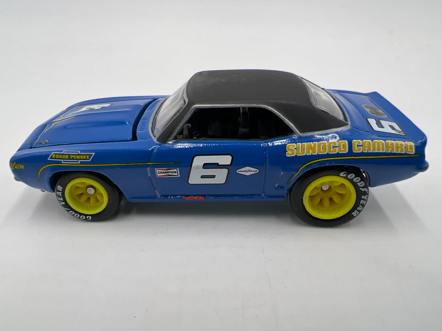 Hot Wheels Vintage Racing #27 Premium Marc Donohue 69 Camaro Sunoco Blue Loose