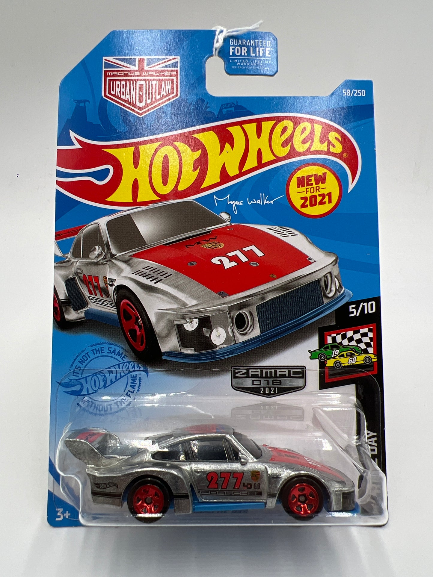 2021 Hot Wheels Walmart Exclusive Zamac 18 #58 Porsche 935 Magnus Walker SR