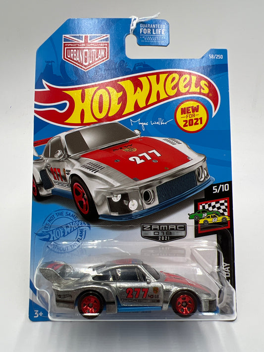 2021 Hot Wheels Walmart Exclusive Zamac 18 #58 Porsche 935 Magnus Walker SR