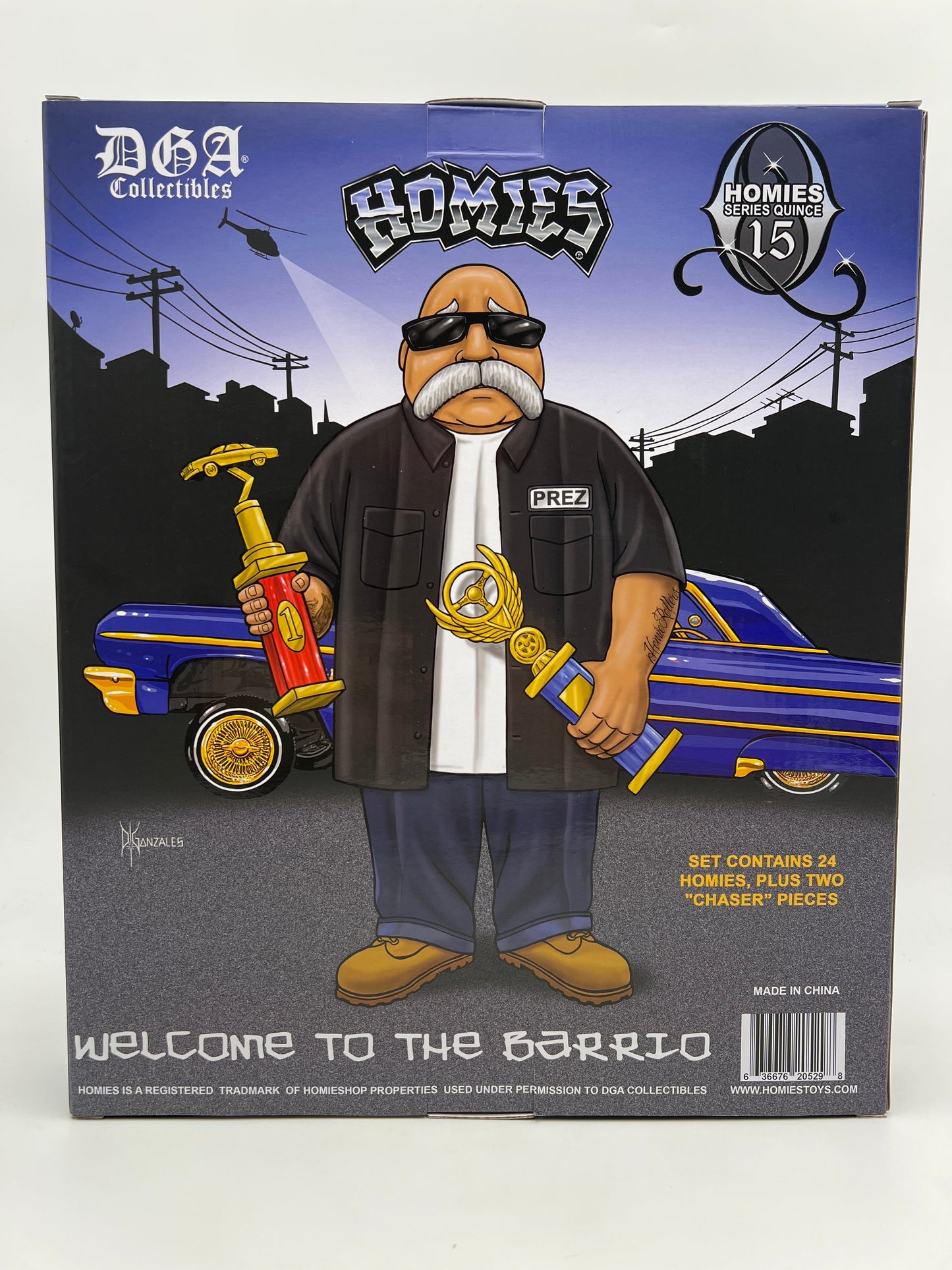 DGA Collectibles Homies Series 15 Quince Limited Edition Box Set #/2500 With CHASERS