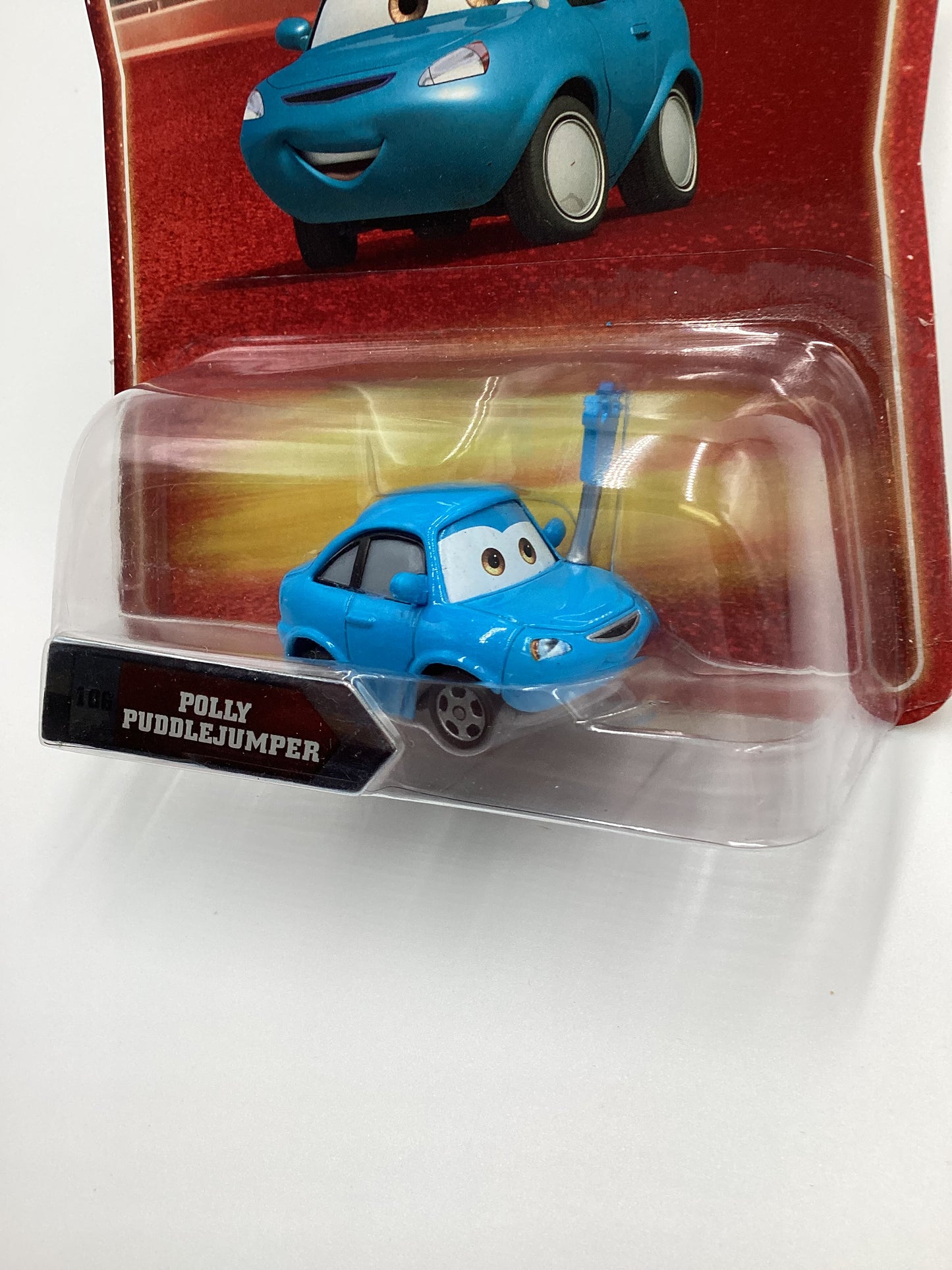 Disney Pixar Cars Final Lap Collection Polly Puddlejumper Blue #106 141A