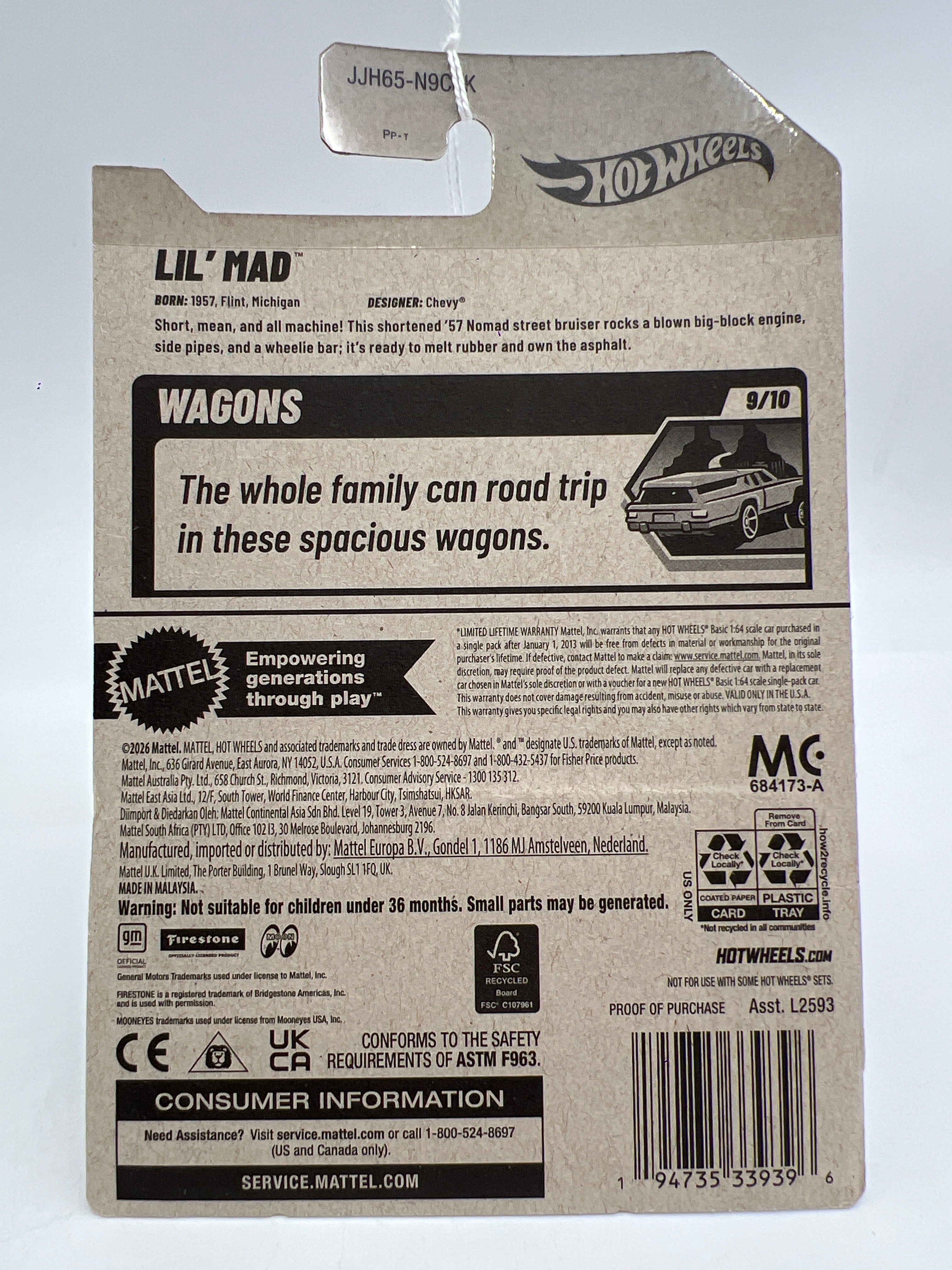 2026 Hot Wheels K Case #215 Lil Mad – carolinasdiecast