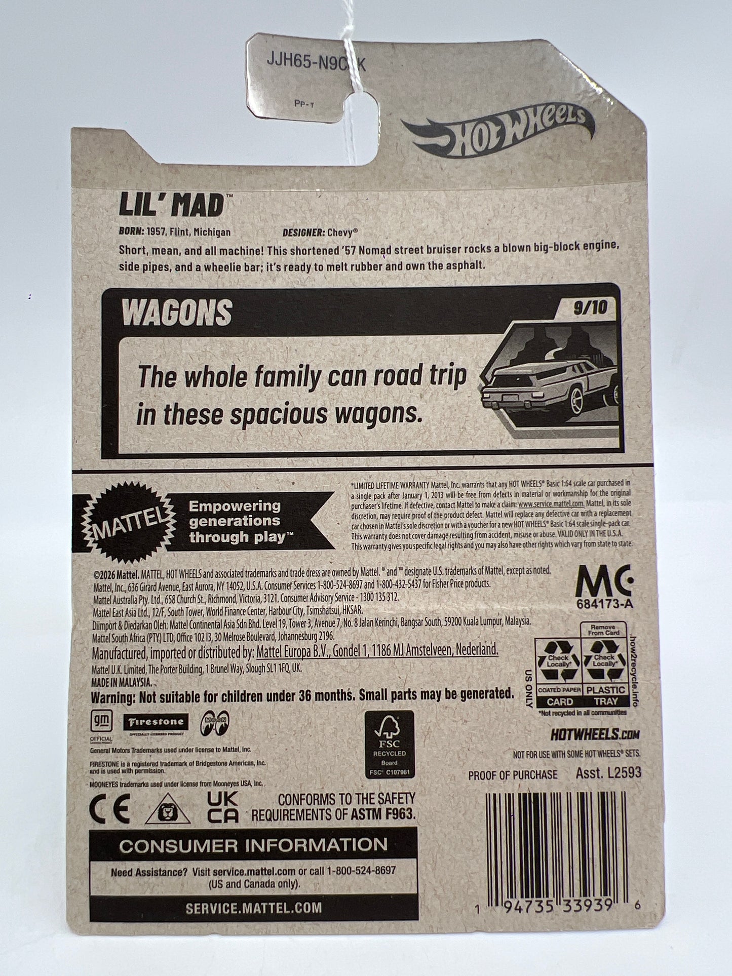 2026 Hot Wheels K Case #215 Lil Mad