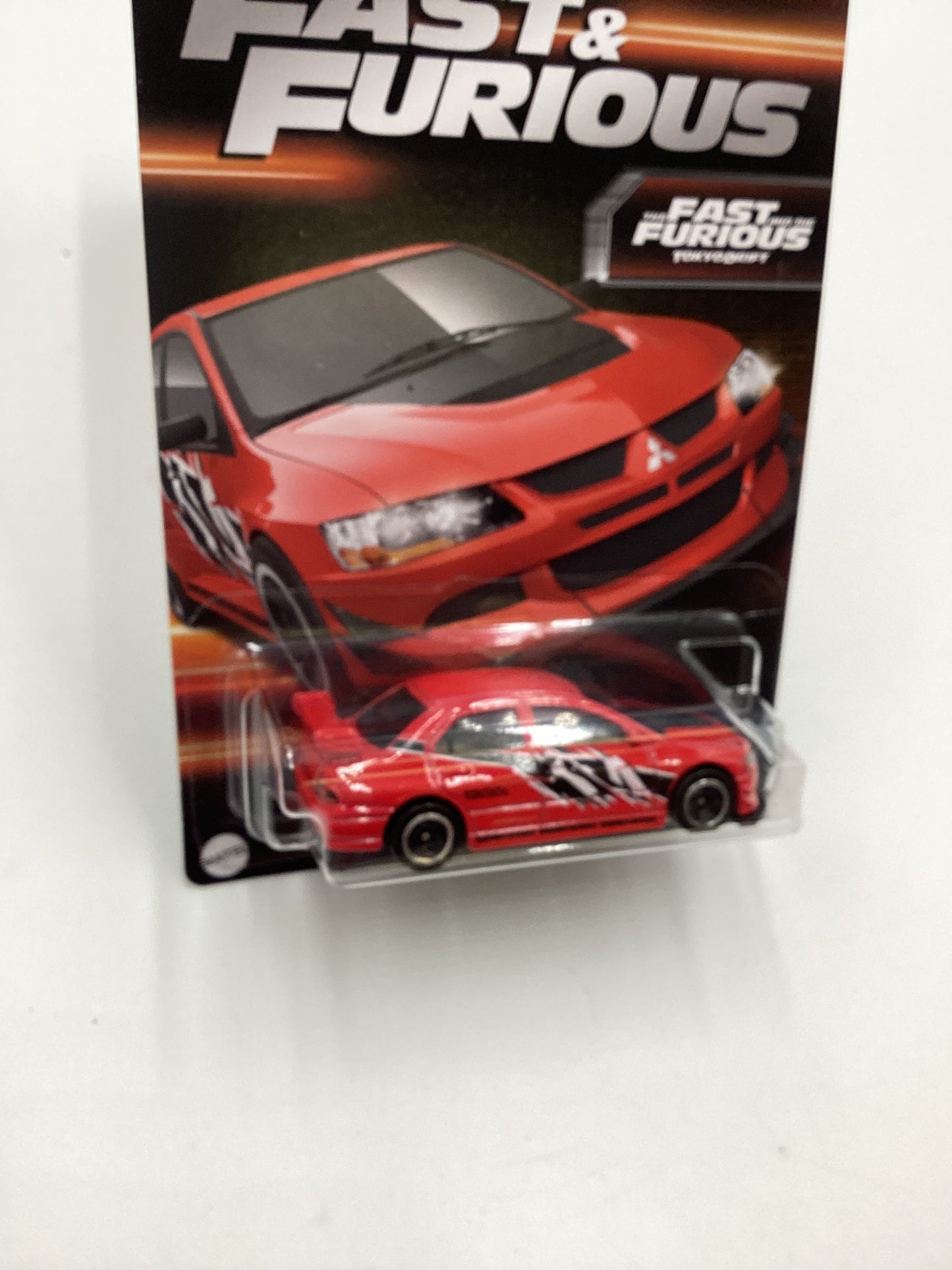 2023 Hot wheels Fast and Furious Series 2 #3 Mitsubishi Lancer Evolution IX Red with protector