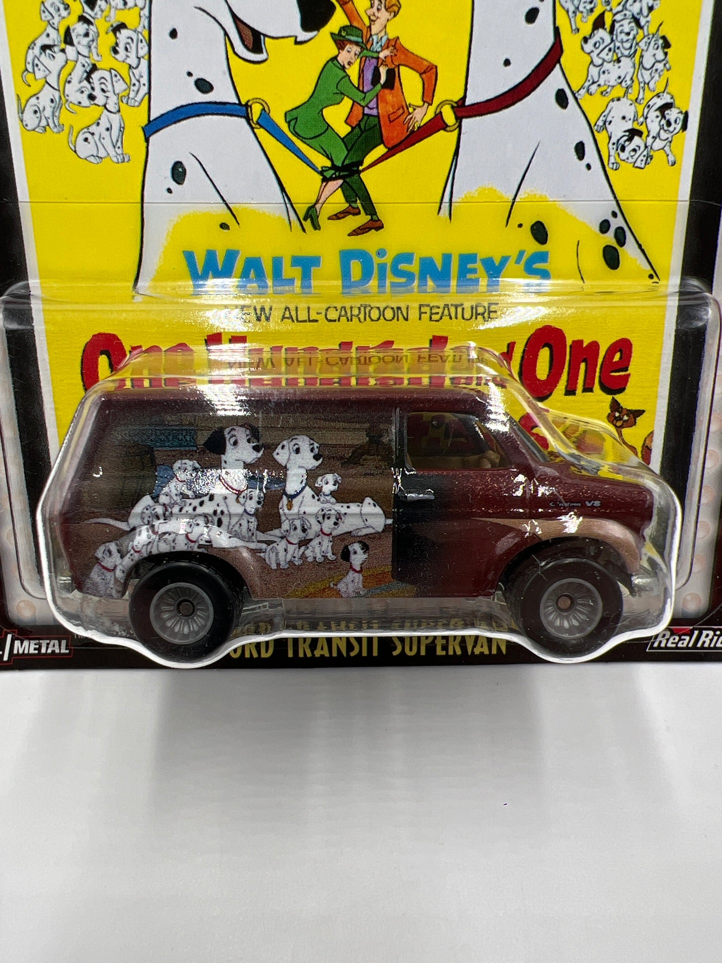 Hot Wheels Premium Disney Classics 101 Dalmatians #4 Ford Transit Supervan Brown 269G