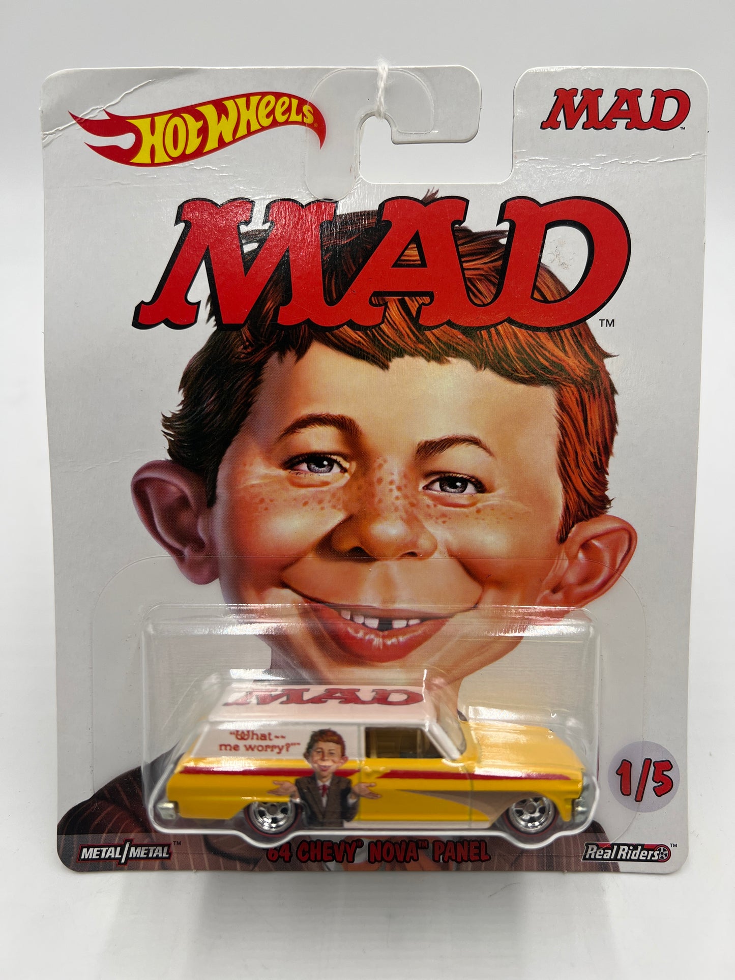 Hot Wheels Pop Culture 1/5 Mad 64 Chevy Nova Panel *Veins* 262i