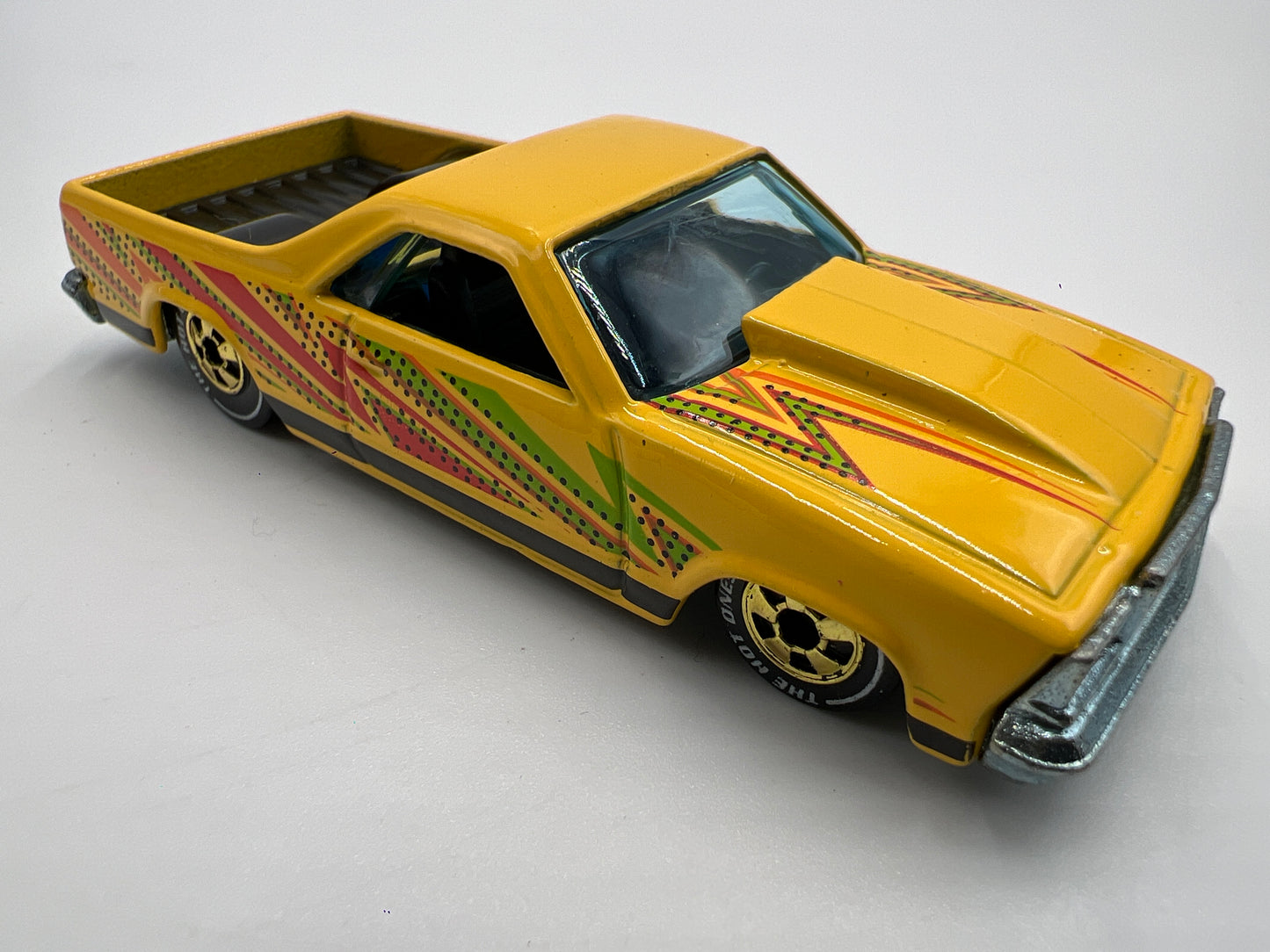 2011 Hot Wheels The Hot Ones CHASE 80 El Camino Yellow Loose