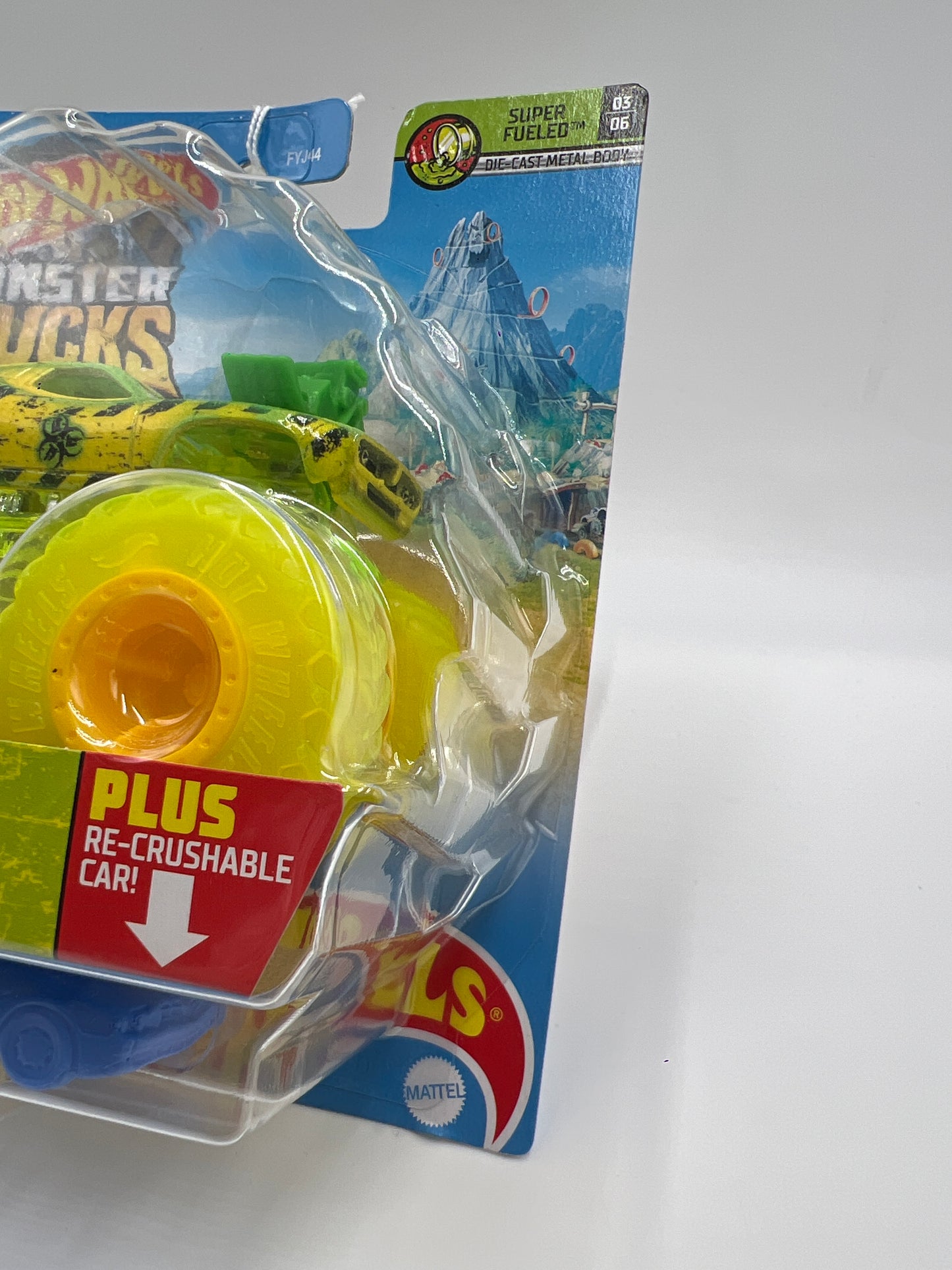 Hot Wheels Monster Trucks Super Fueled #60 Rodger Dodger 134D