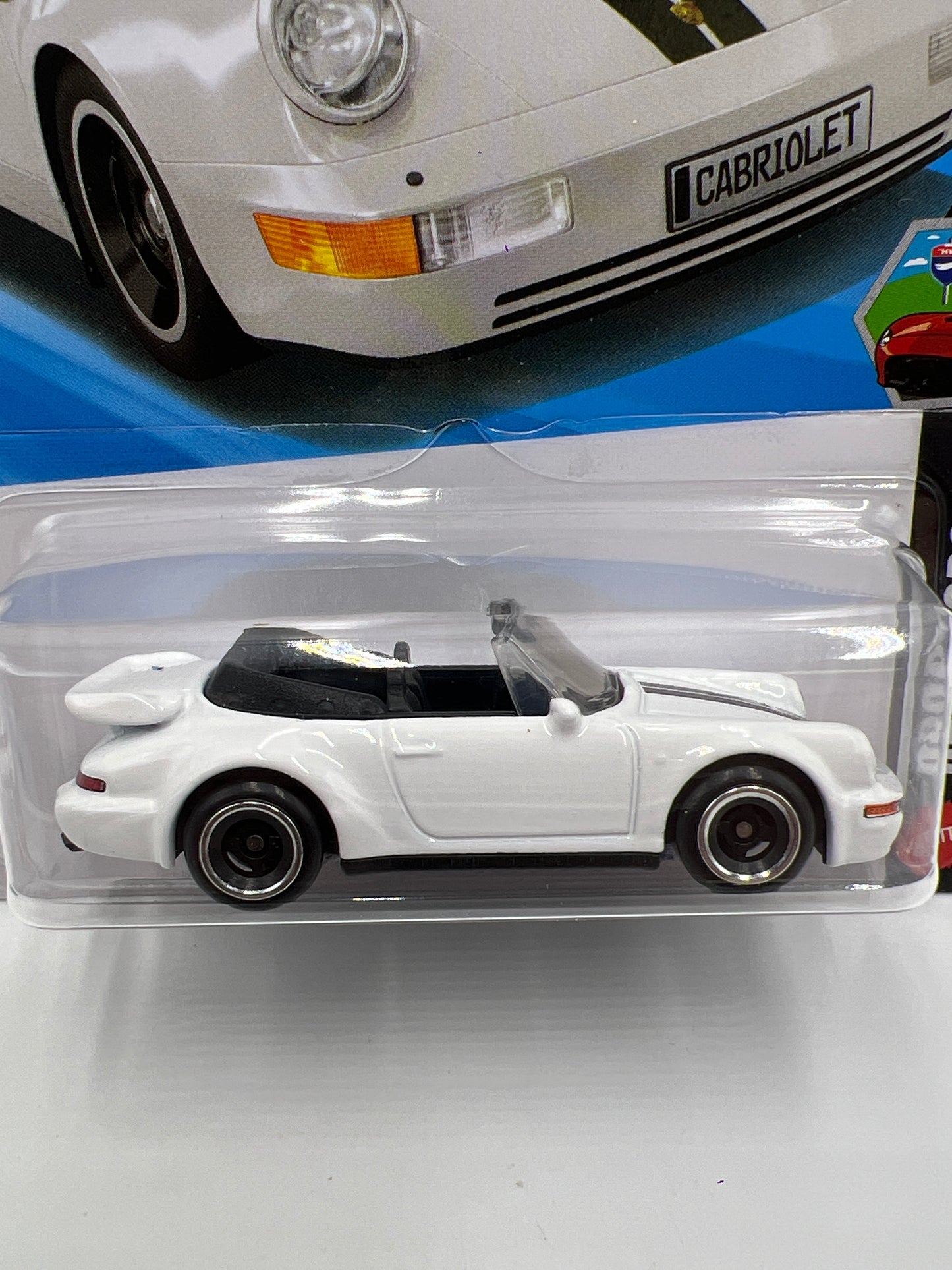 2026 Hot Wheels C Case Drop Tops #52 Porsche 911 Turbo Cabriolet White 101A