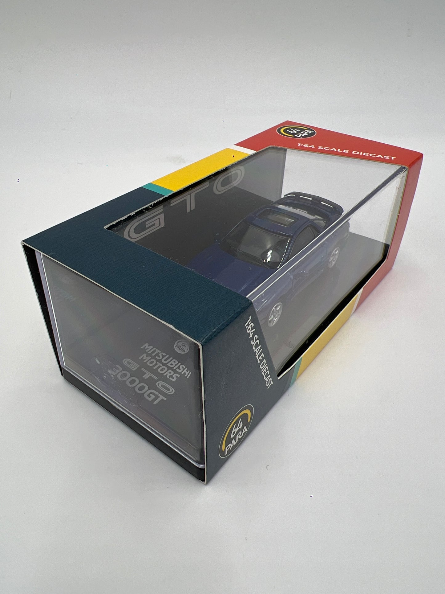 Para64 1:64 Scale Diecast Mitsubishi Motors Mitsubishi 3000GT GTO Mariana Blue