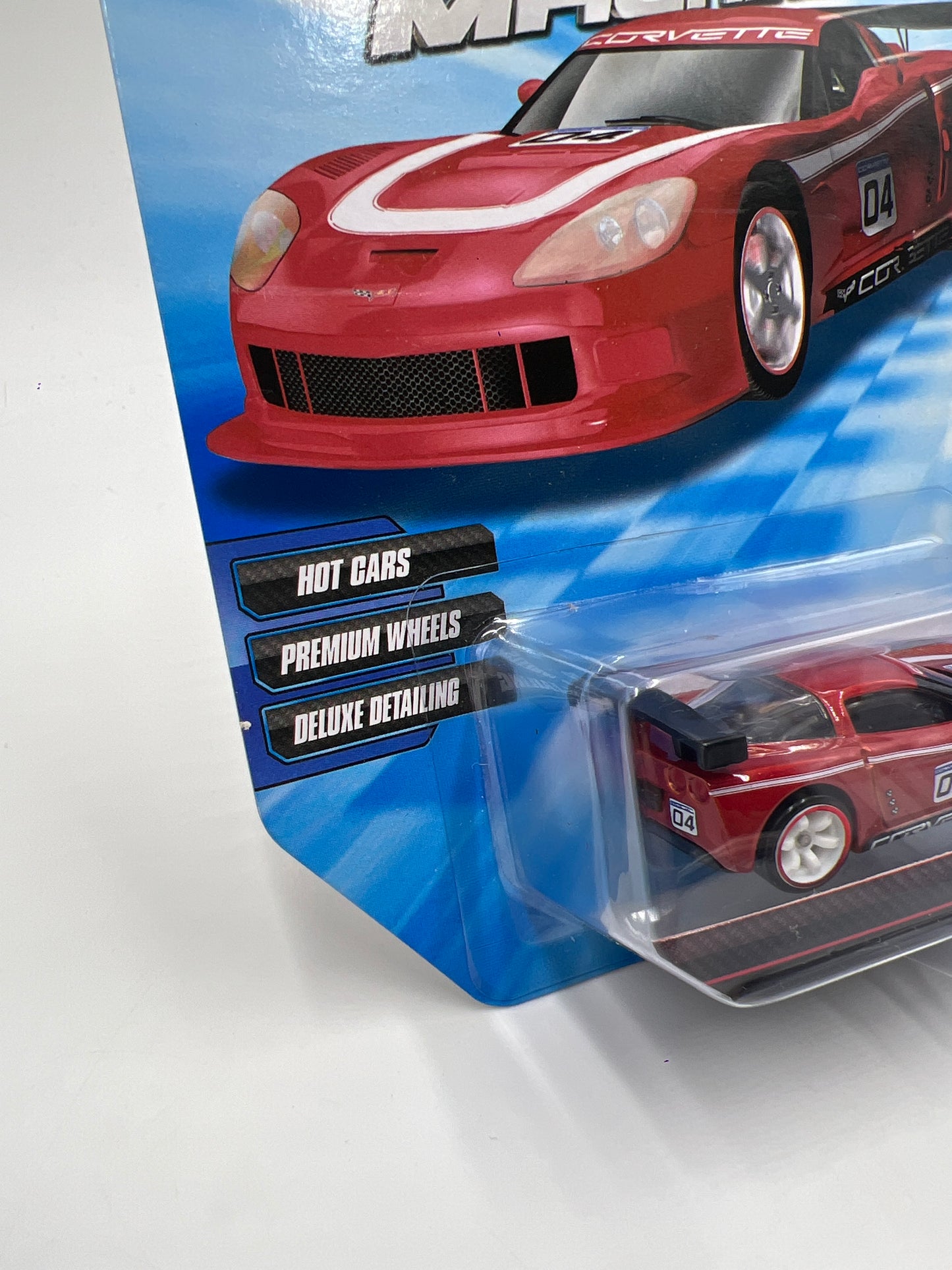 Hot Wheels Premium Speed Machines Corvette C6R Red