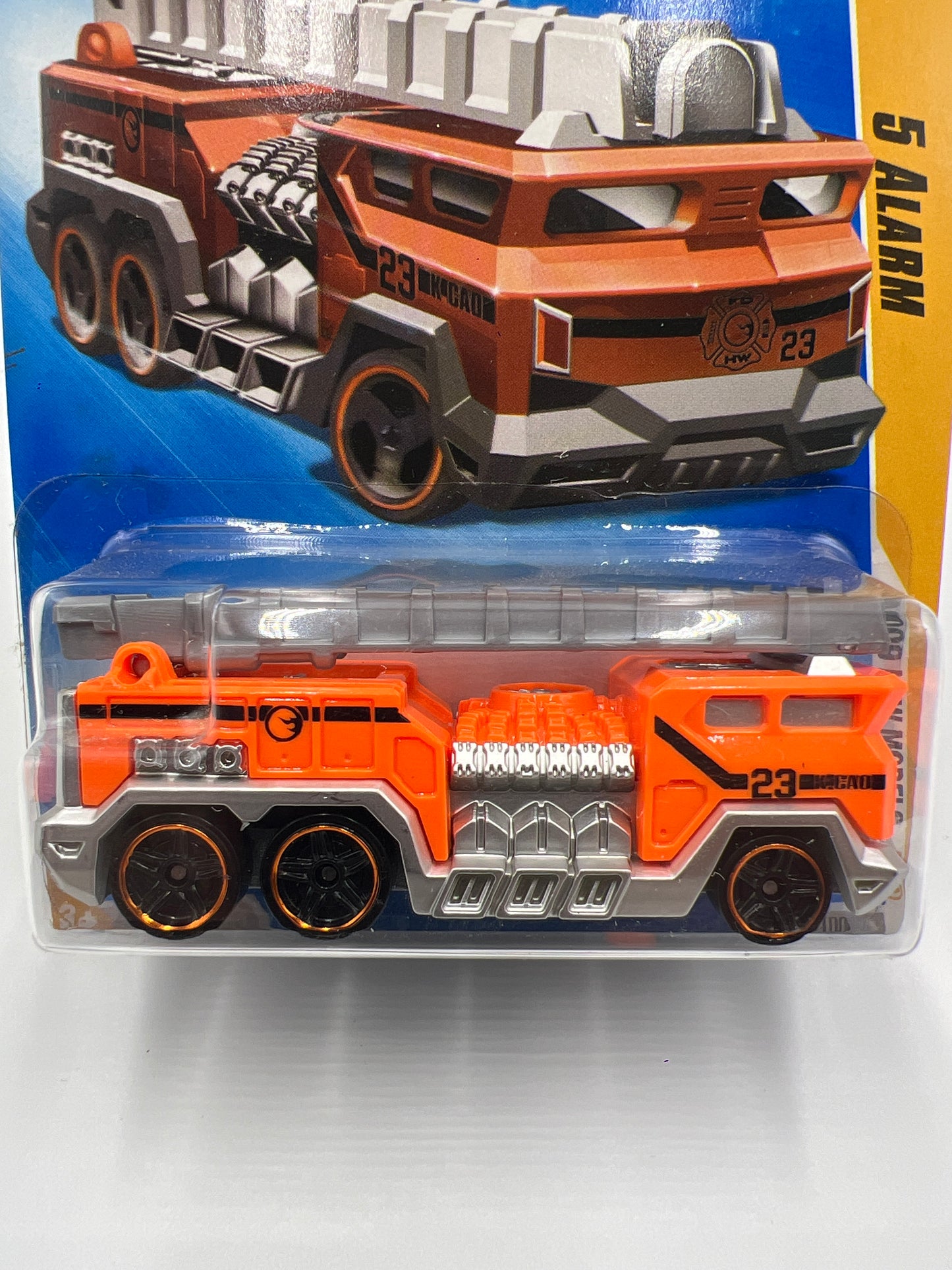 2009 Hot Wheels New Models #6 5 Alarm Orange 116D