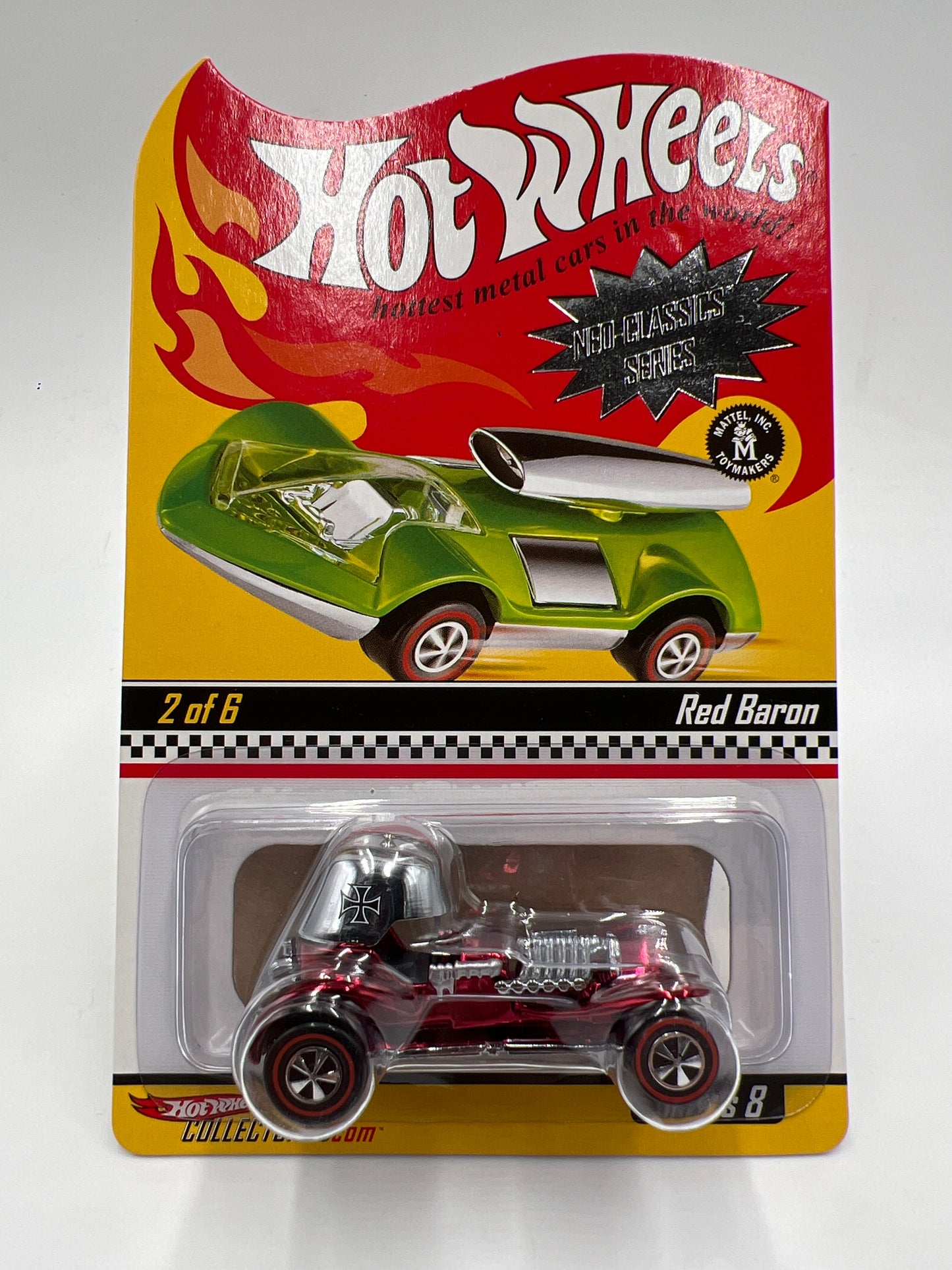 Hot Wheels RLC Neo-Classics Series 8 #2 2578/7500 Red Baron W/Protector