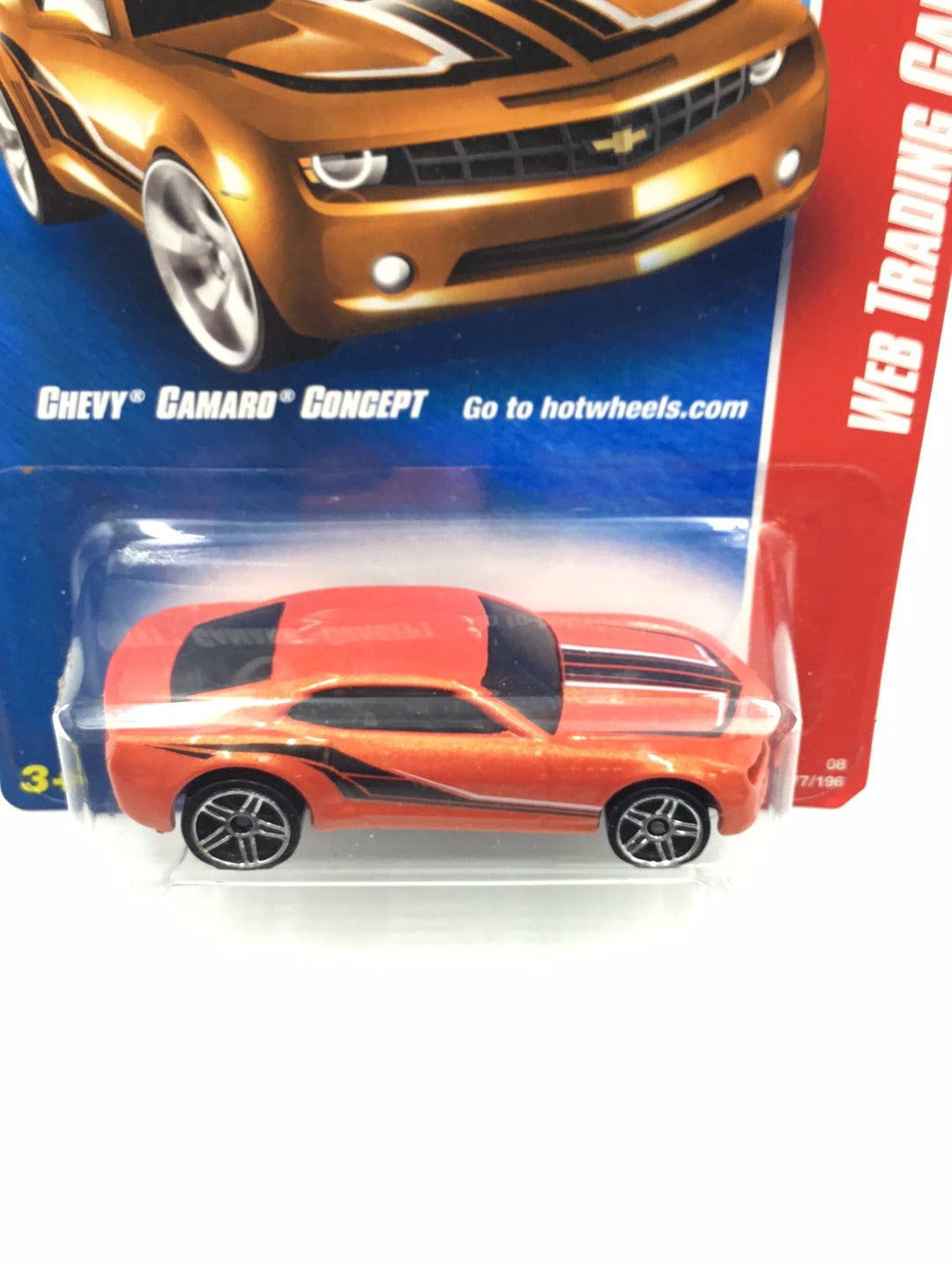 2008 Hot wheels #77 Chevy Camaro concept Z8