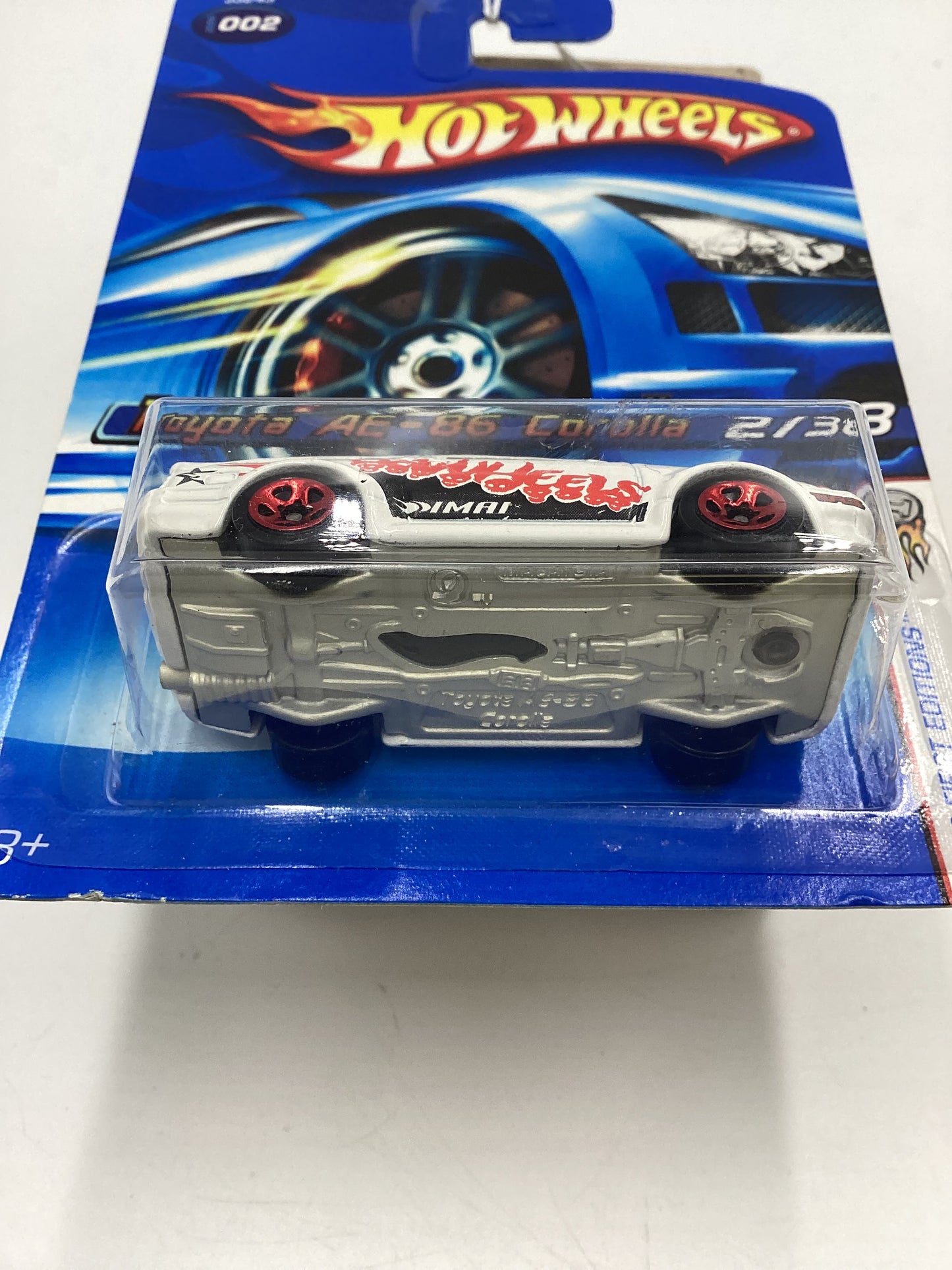 2006 Hot Wheels First Editions #2 Toyota AE-86 Corolla White 93D