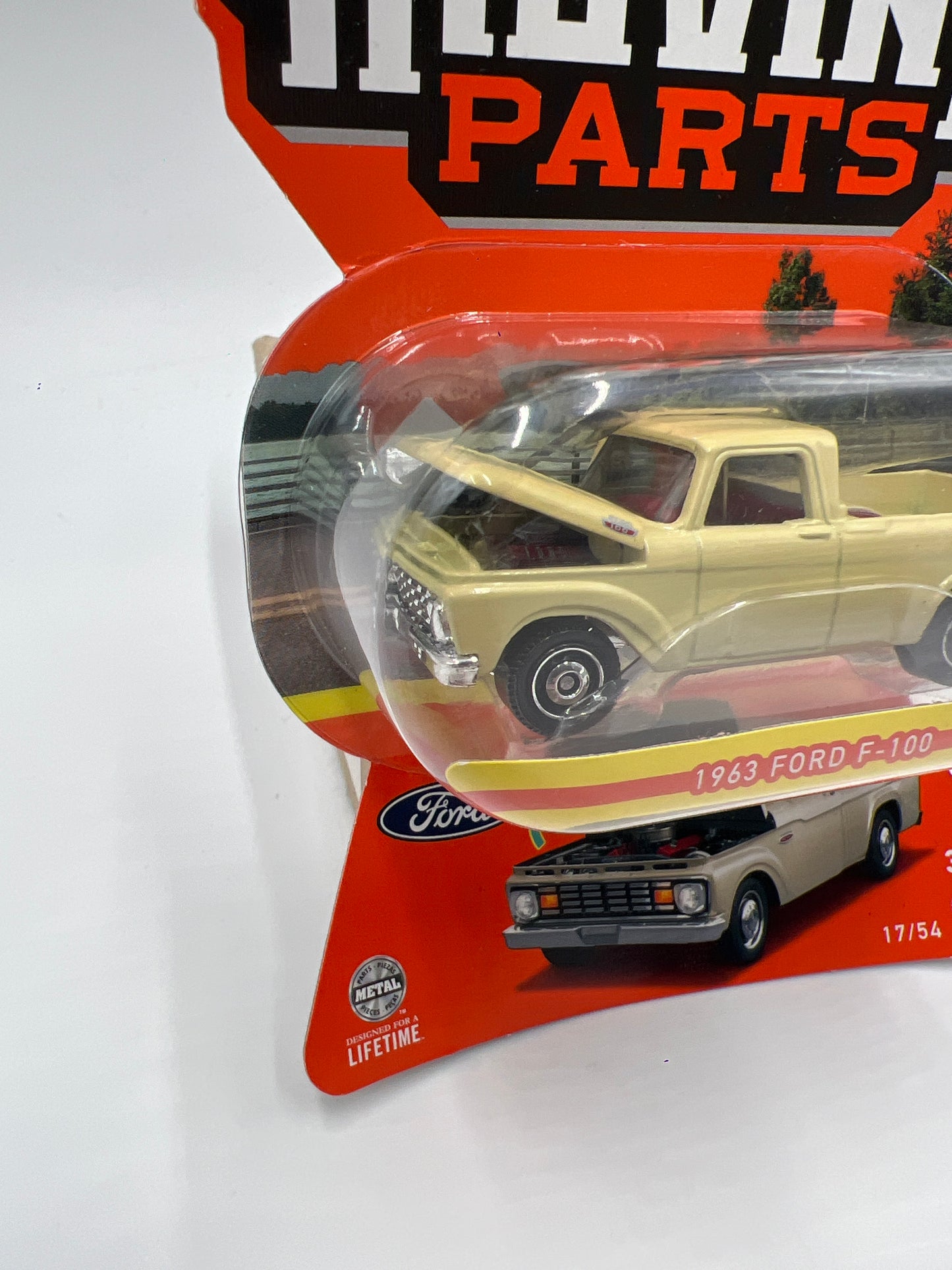 Matchbox Moving Parts #17 1963 Ford F-100 Card Not Perfect See Pics 165C