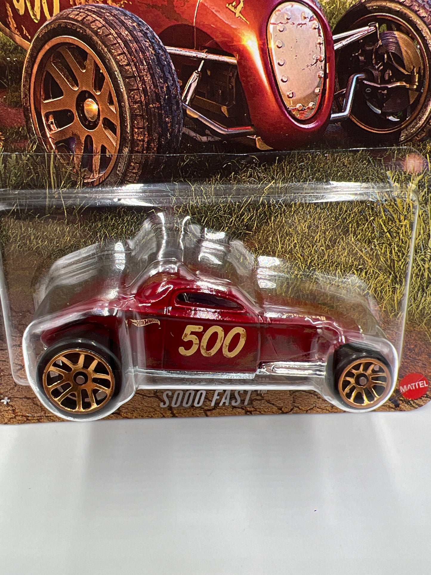 2025 Hot Wheels Silver Series Vintage Club Grand Prix #2 Sooo Fast Red 156i