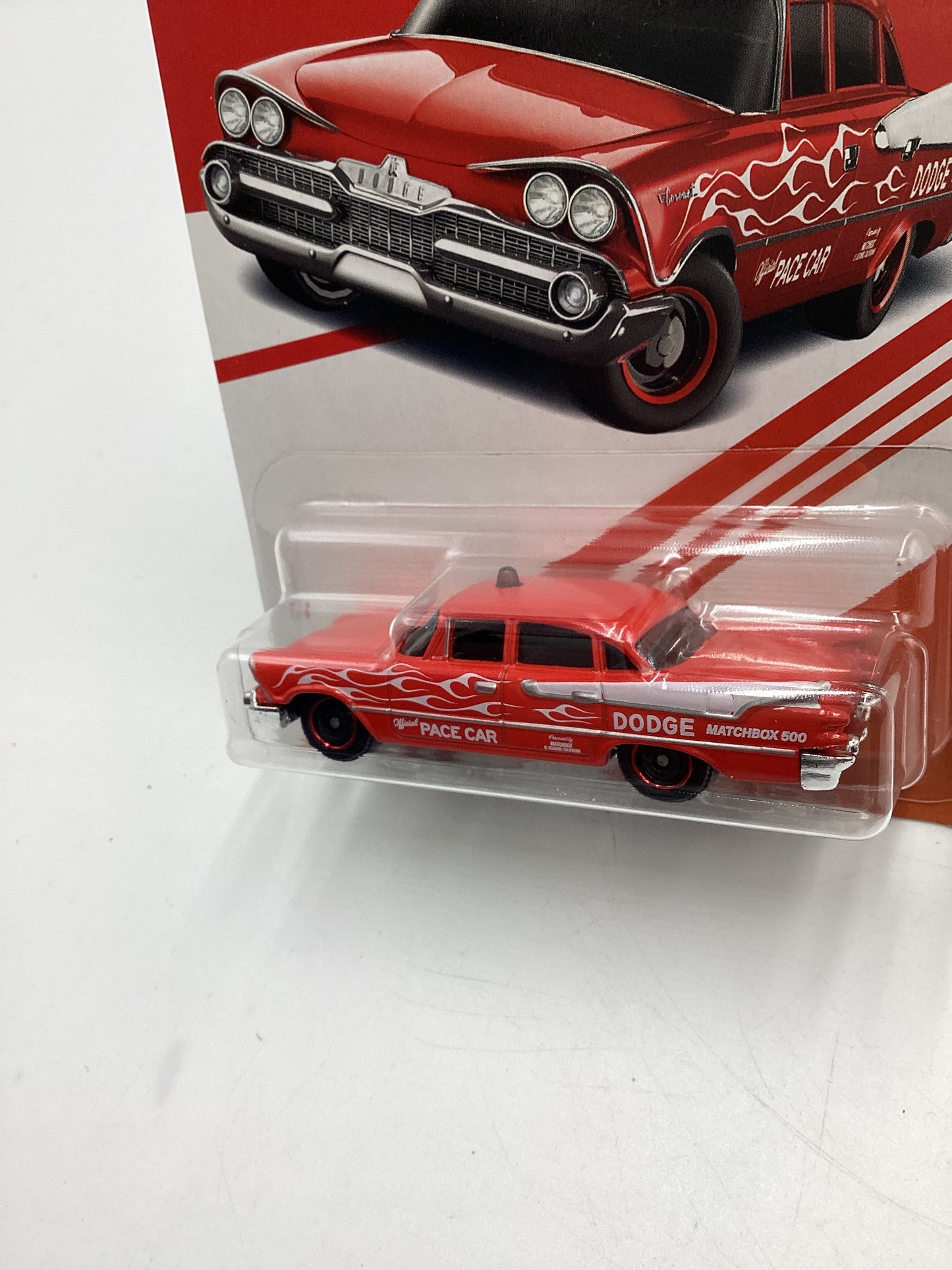 2024 Matchbox Target Red Exclusive #1 59 Dodge Coronet Police Car Red 160J