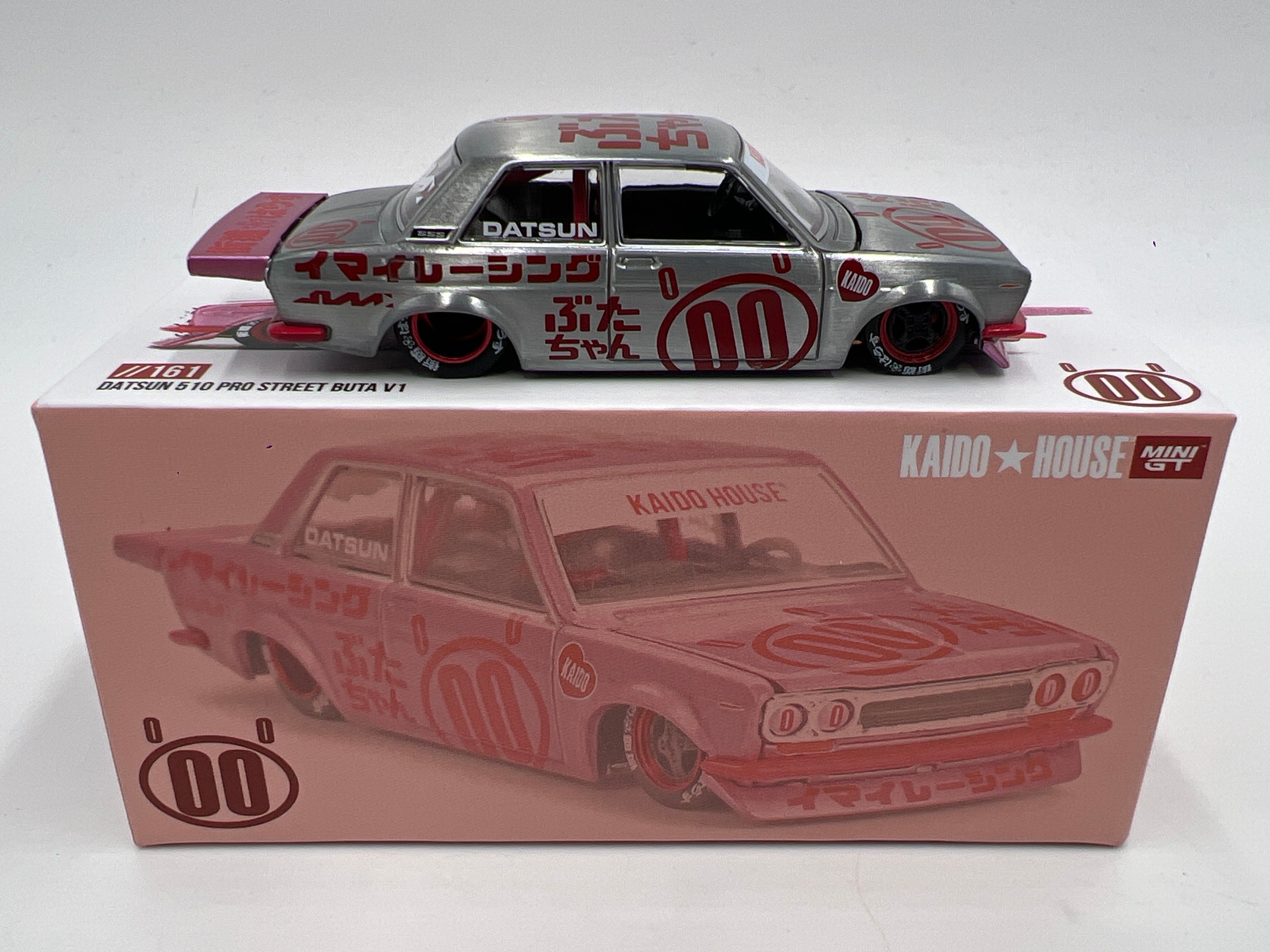 Mini GT Kaido House #161 CHASE Datsun 510 Pro Street Buta V1