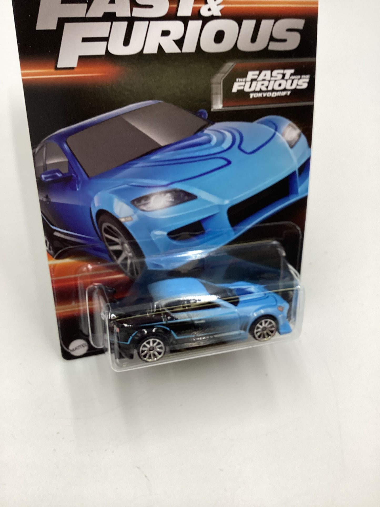 2023 Hot Wheels Fast and Furious Series 3  #3 Mazda RX-8 Blue/Black with protector